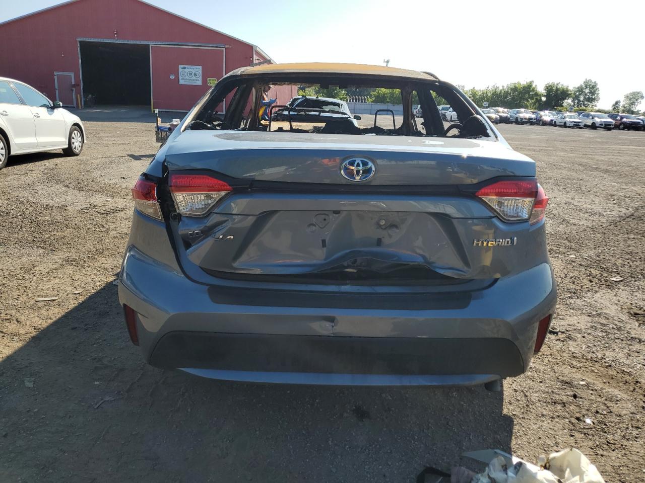 2022 Toyota Corolla VIN: JTDBAMDE6N3001470 Lot: 64471834