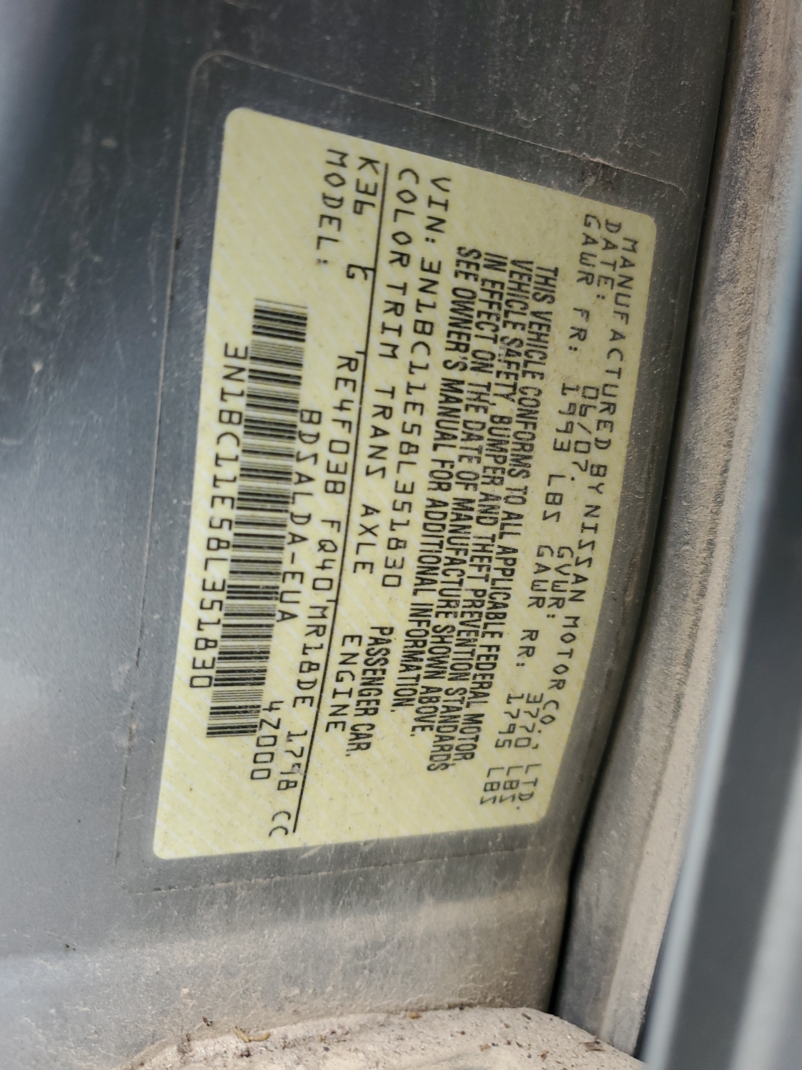 3N1BC11E58L351830 2008 Nissan Versa S