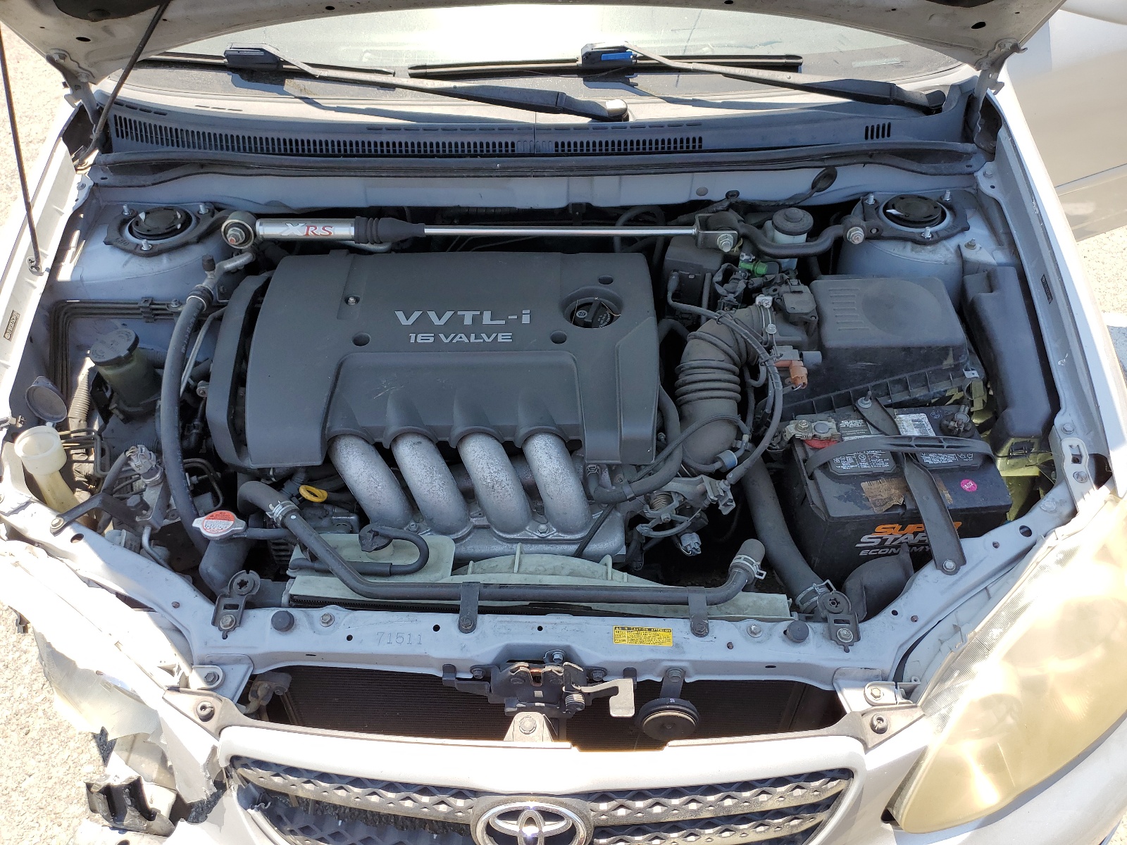 2T1BY32E75C344384 2005 Toyota Corolla Xrs