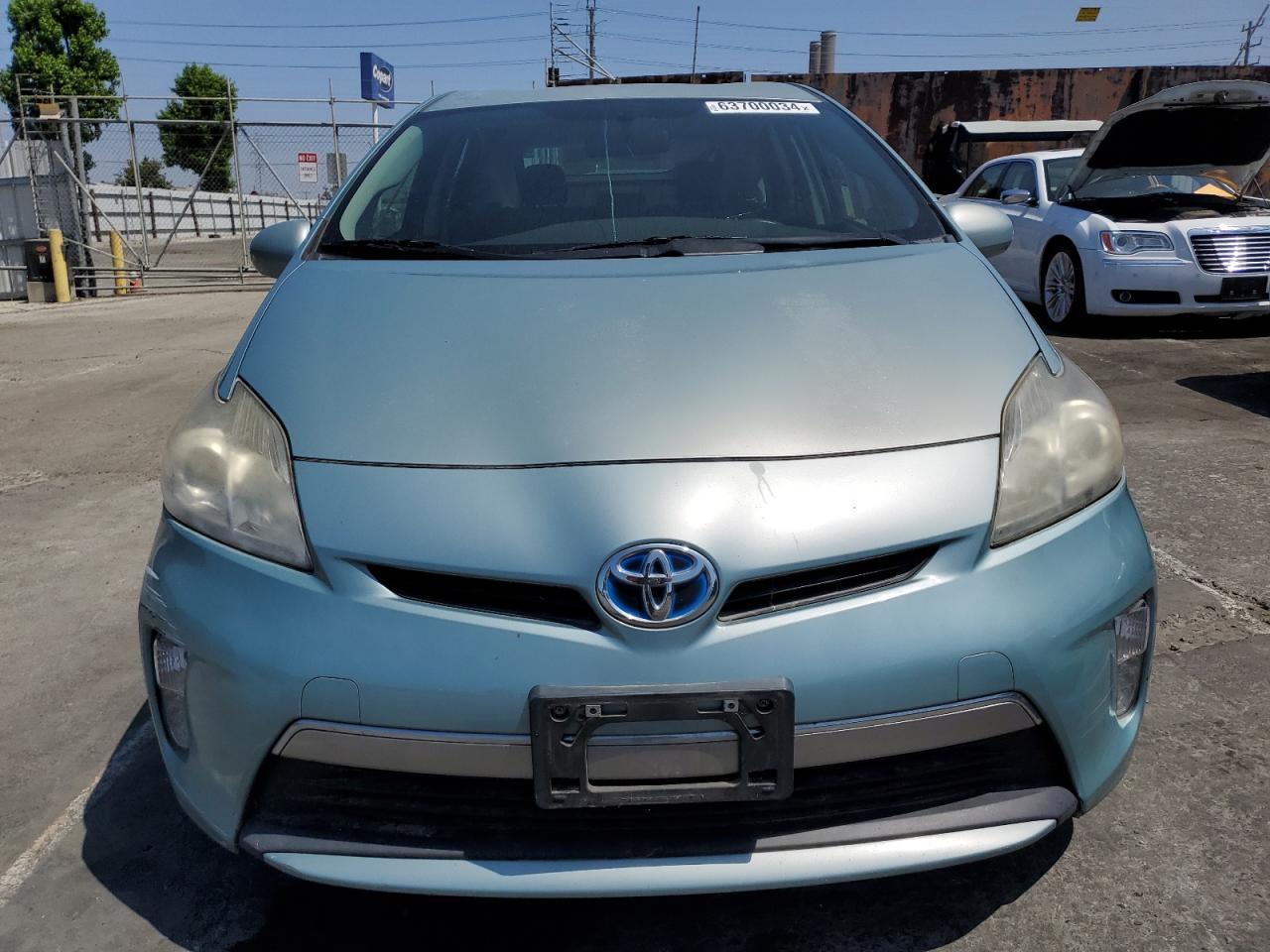 2012 Toyota Prius Plug-In VIN: JTDKN3DP4C3013372 Lot: 63700034