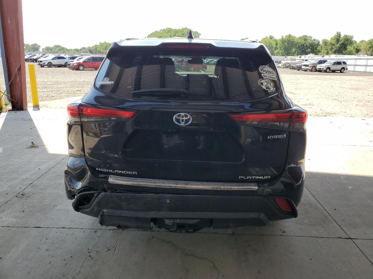 2021 Toyota Highlander Hybrid Platinum VIN: 5TDEBRCH3MS023913 Lot: 63403454