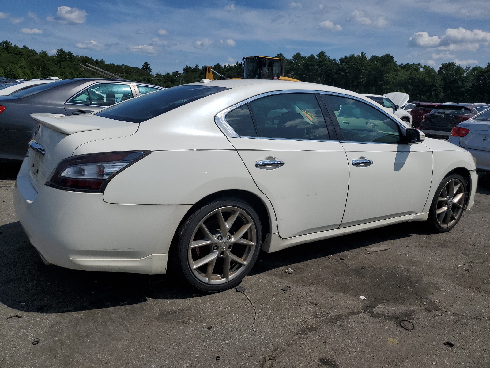 2012 Nissan Maxima S vin: 1N4AA5APXCC816071