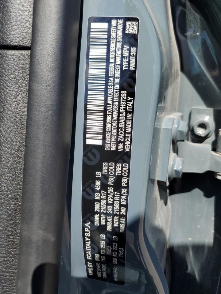 2018 Jeep Renegade Sport VIN: ZACCJBAB0JPH97268 Lot: 63684084