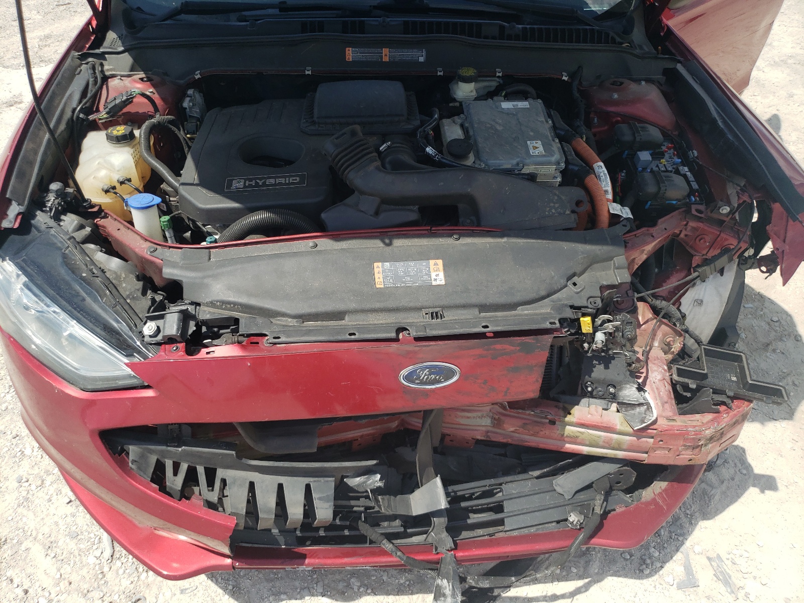 3FA6P0UU3HR262485 2017 Ford Fusion S Hybrid