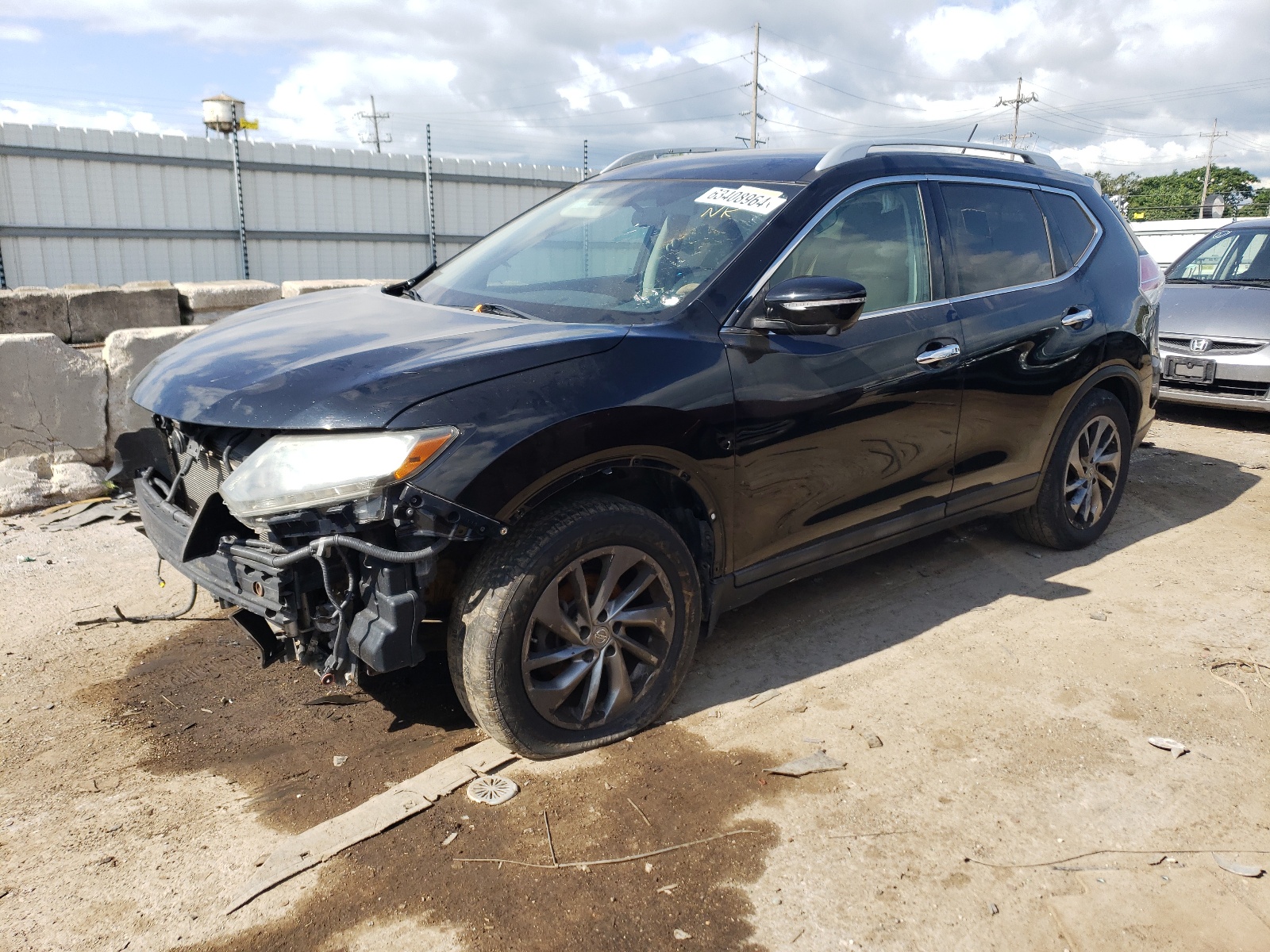 2015 Nissan Rogue S vin: 5N1AT2MT7FC806884