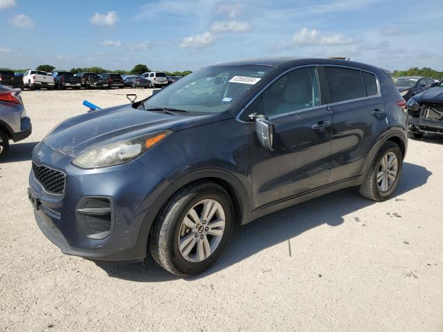  KIA SPORTAGE 2017 Синий