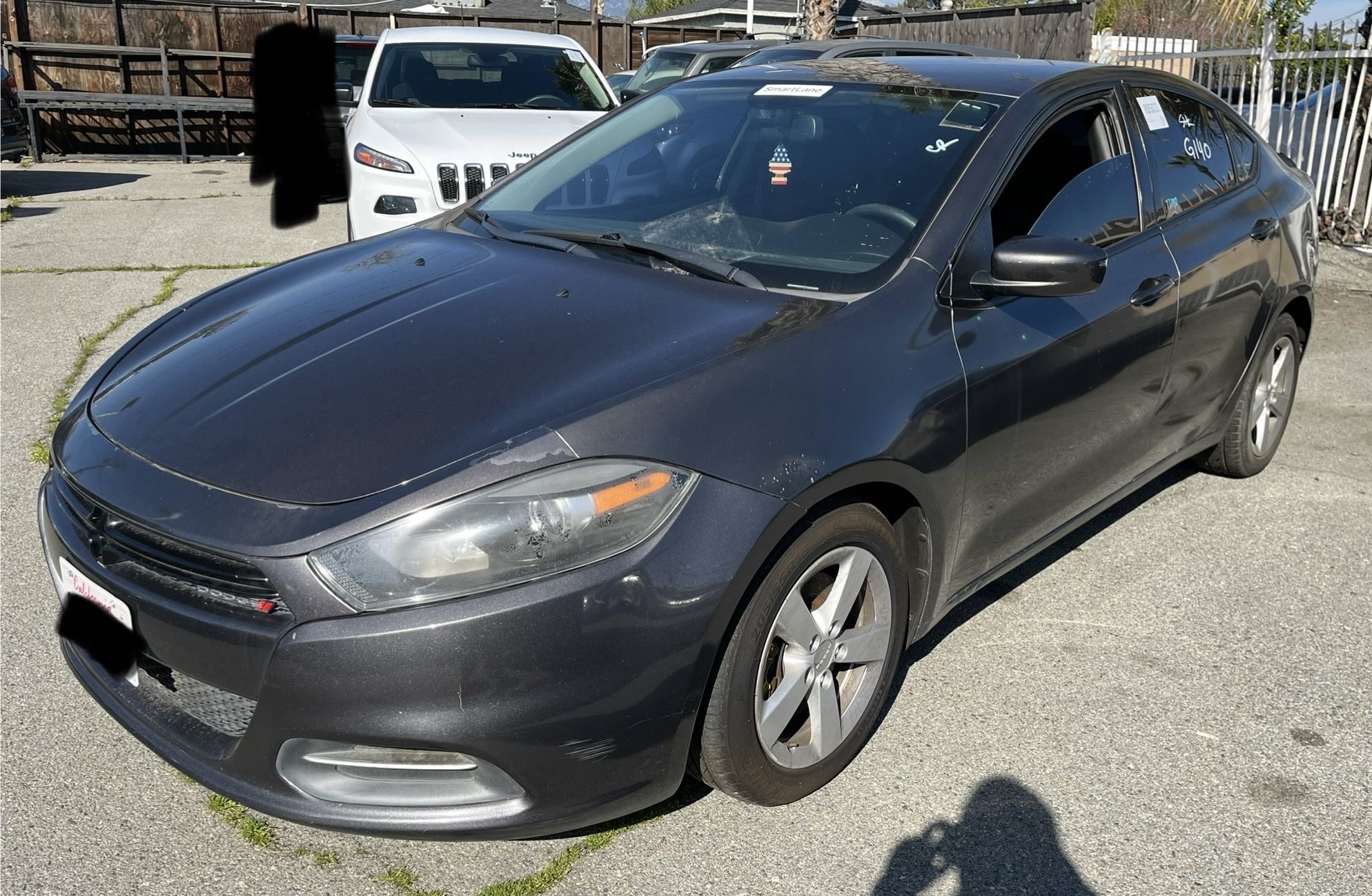 2016 Dodge Dart Sxt vin: 1C3CDFBB8GD652956