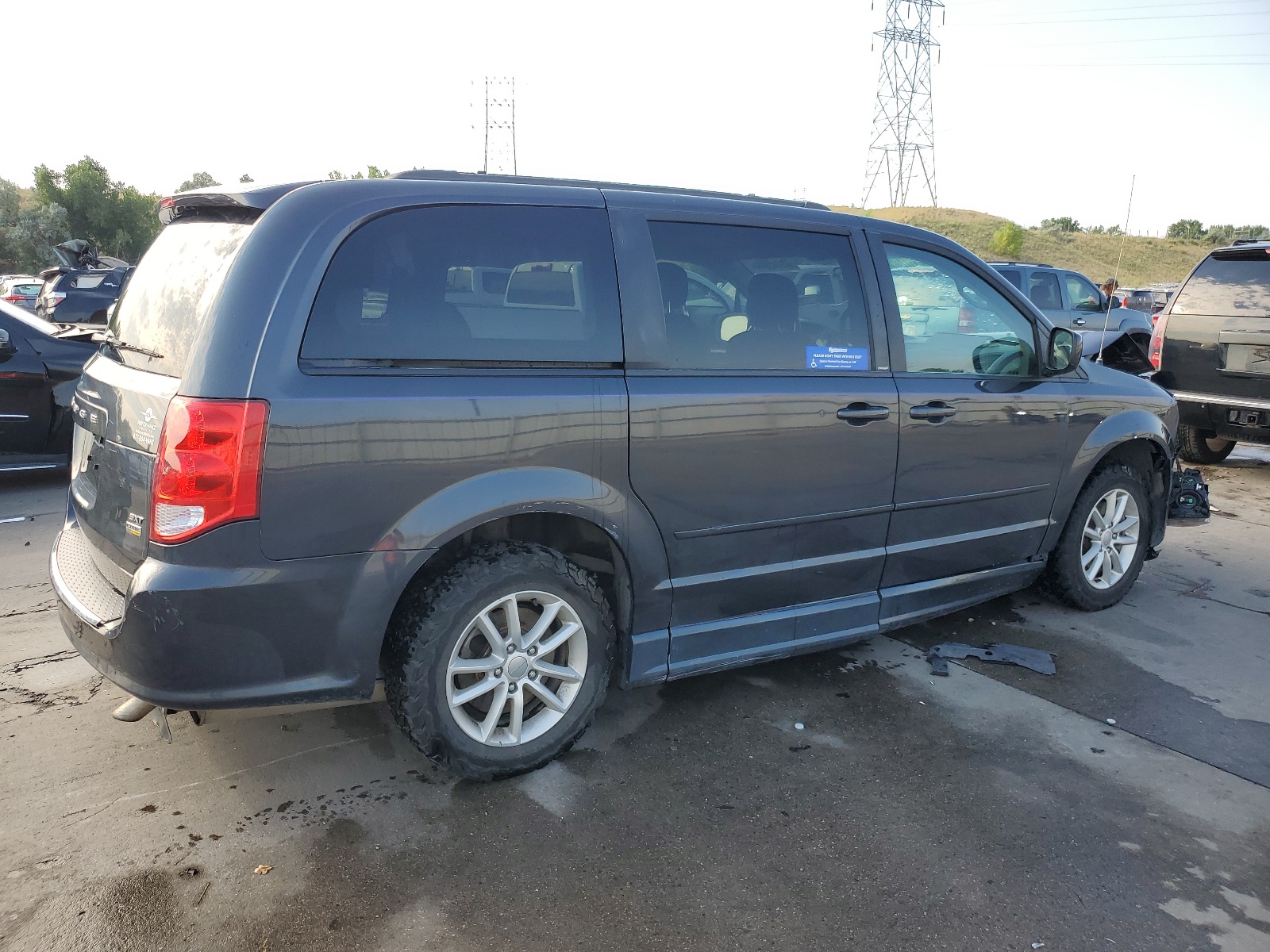 2C4RDGCG0ER254477 2014 Dodge Grand Caravan Sxt