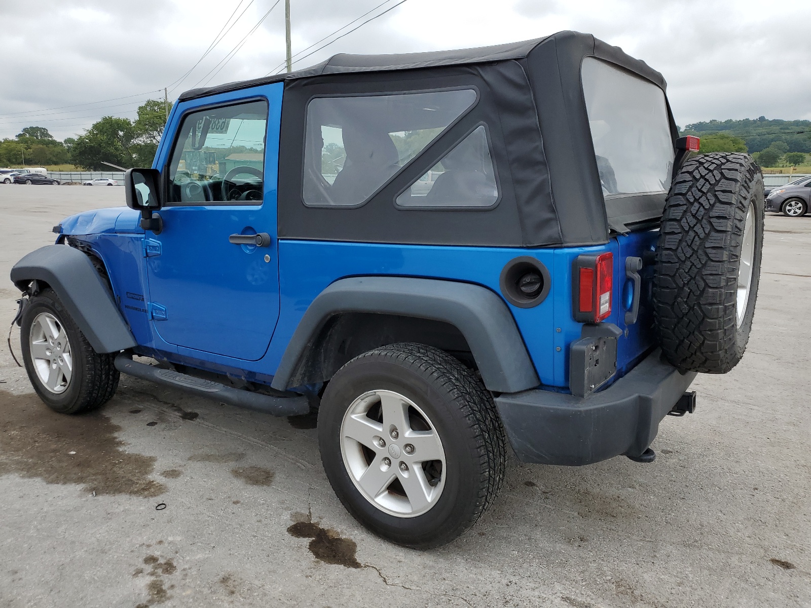 1C4AJWAG1FL516388 2015 Jeep Wrangler Sport