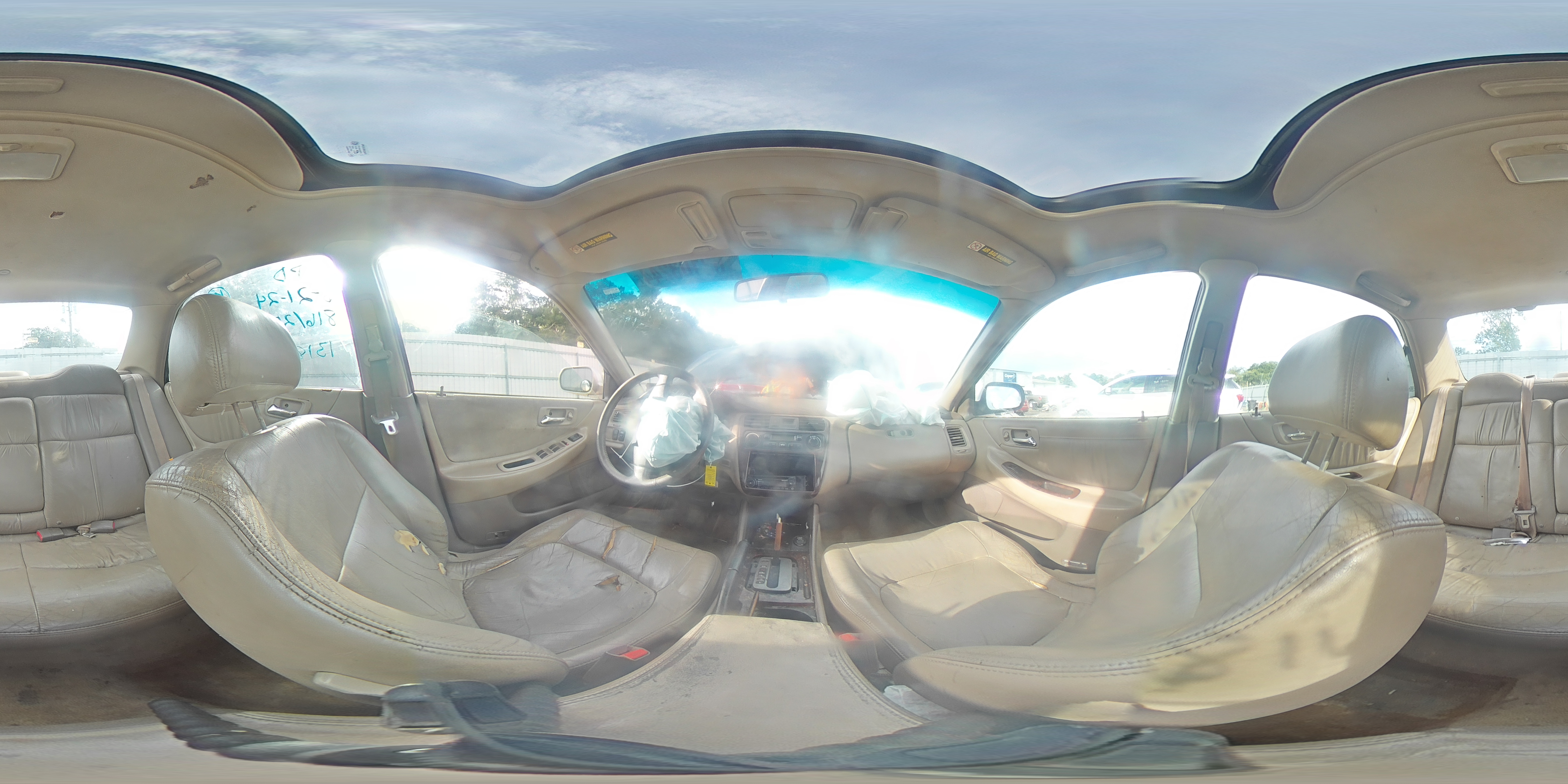 2001 Honda Accord Ex VIN: 1HGCG165X1A029987 Lot: 63103244