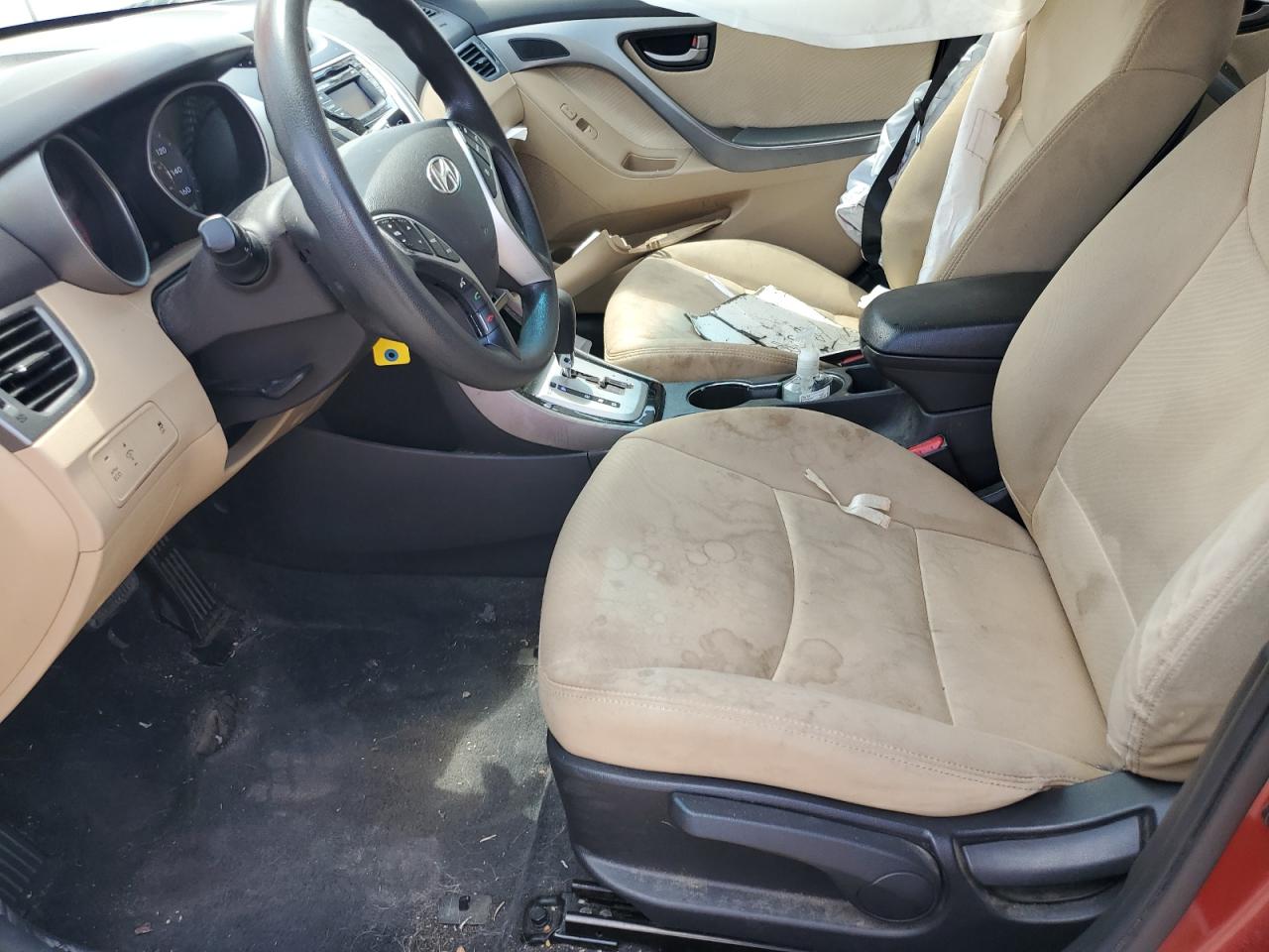 2012 Hyundai Elantra Gls VIN: KMHDH4AEXCU271670 Lot: 65146704