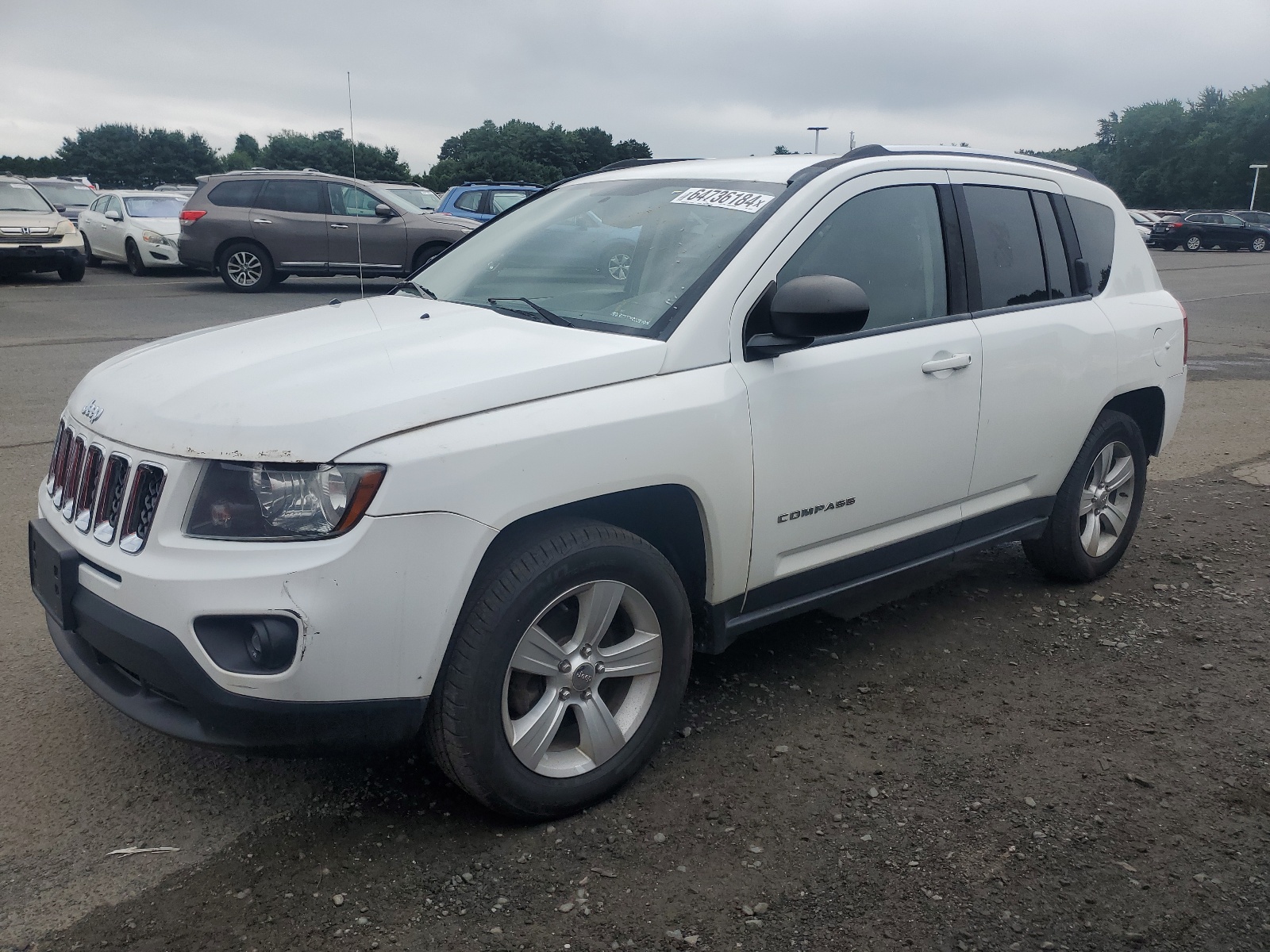 2014 Jeep Compass Sport vin: 1C4NJDBB7ED528854