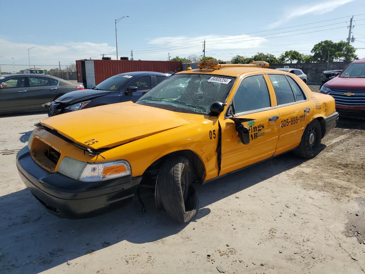 2009 Ford Crown Victoria Police Interceptor იყიდება Homestead-ში, FL - All Over