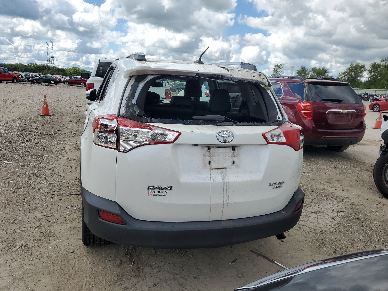 2T3DFREV1FW255253 2015 Toyota Rav4 Limited