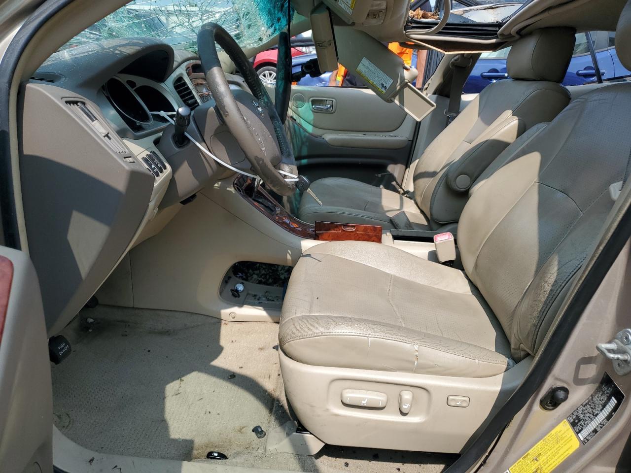 2005 Toyota Highlander Limited VIN: JTEEP21A550116415 Lot: 64466294