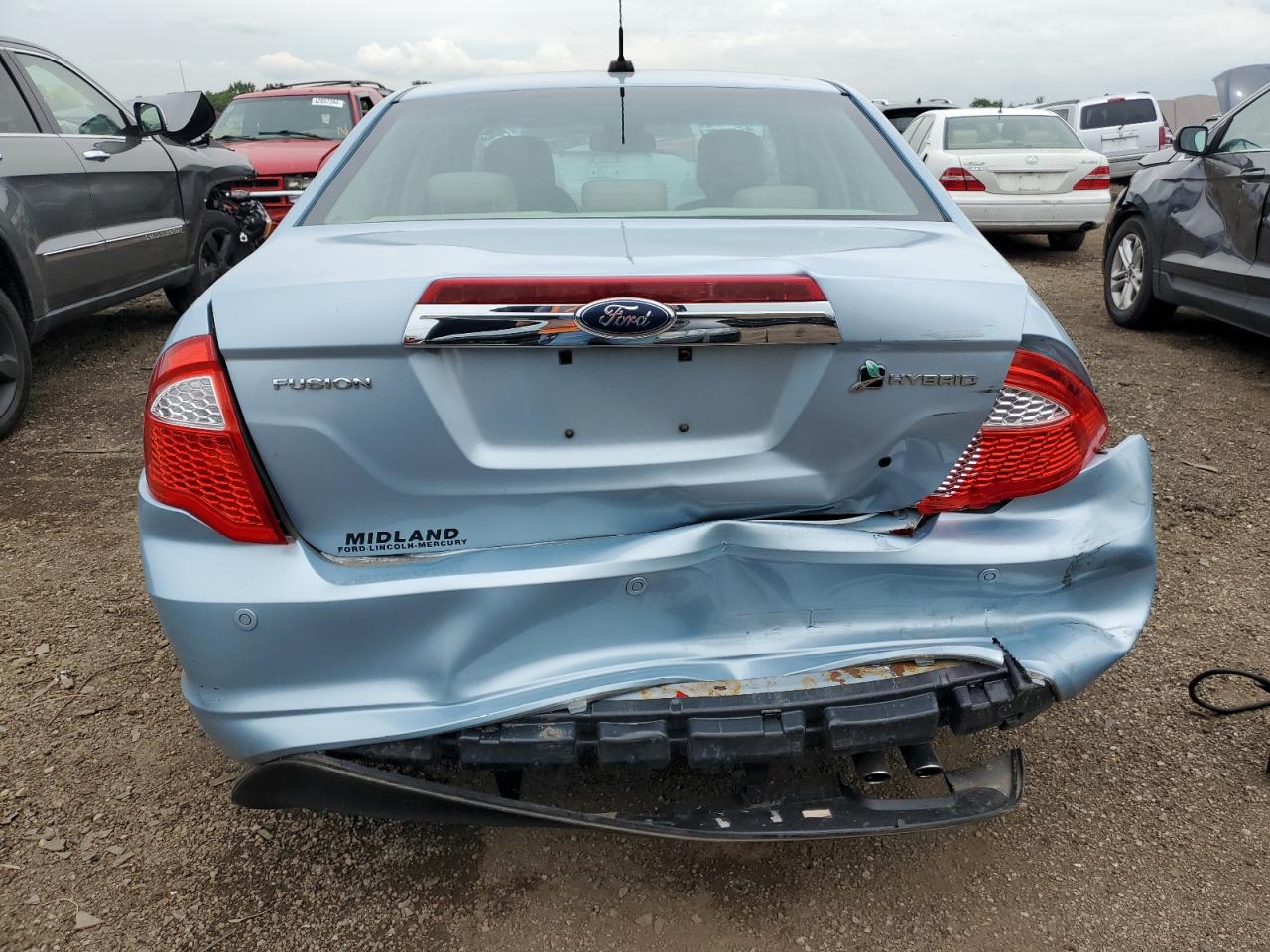 2010 Ford Fusion Hybrid VIN: 3FADP0L34AR305429 Lot: 62143634