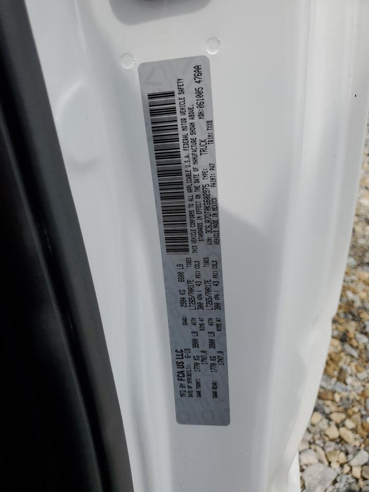 2019 Ram 1500 Classic Tradesman VIN: 3C6JR7DT0KG602975 Lot: 62768104