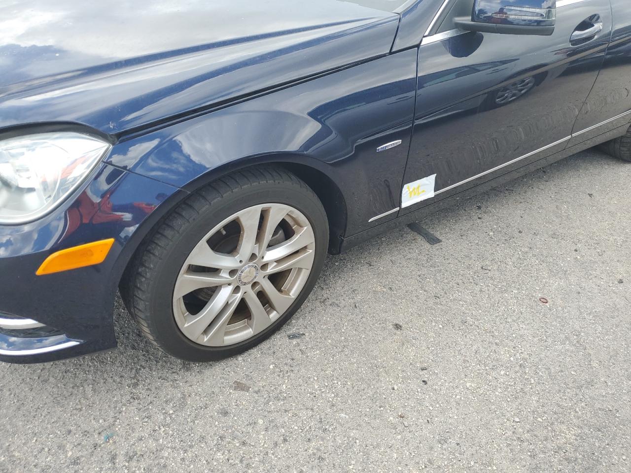 2012 Mercedes-Benz C 250 VIN: WDDGF4HB9CR230698 Lot: 63256314