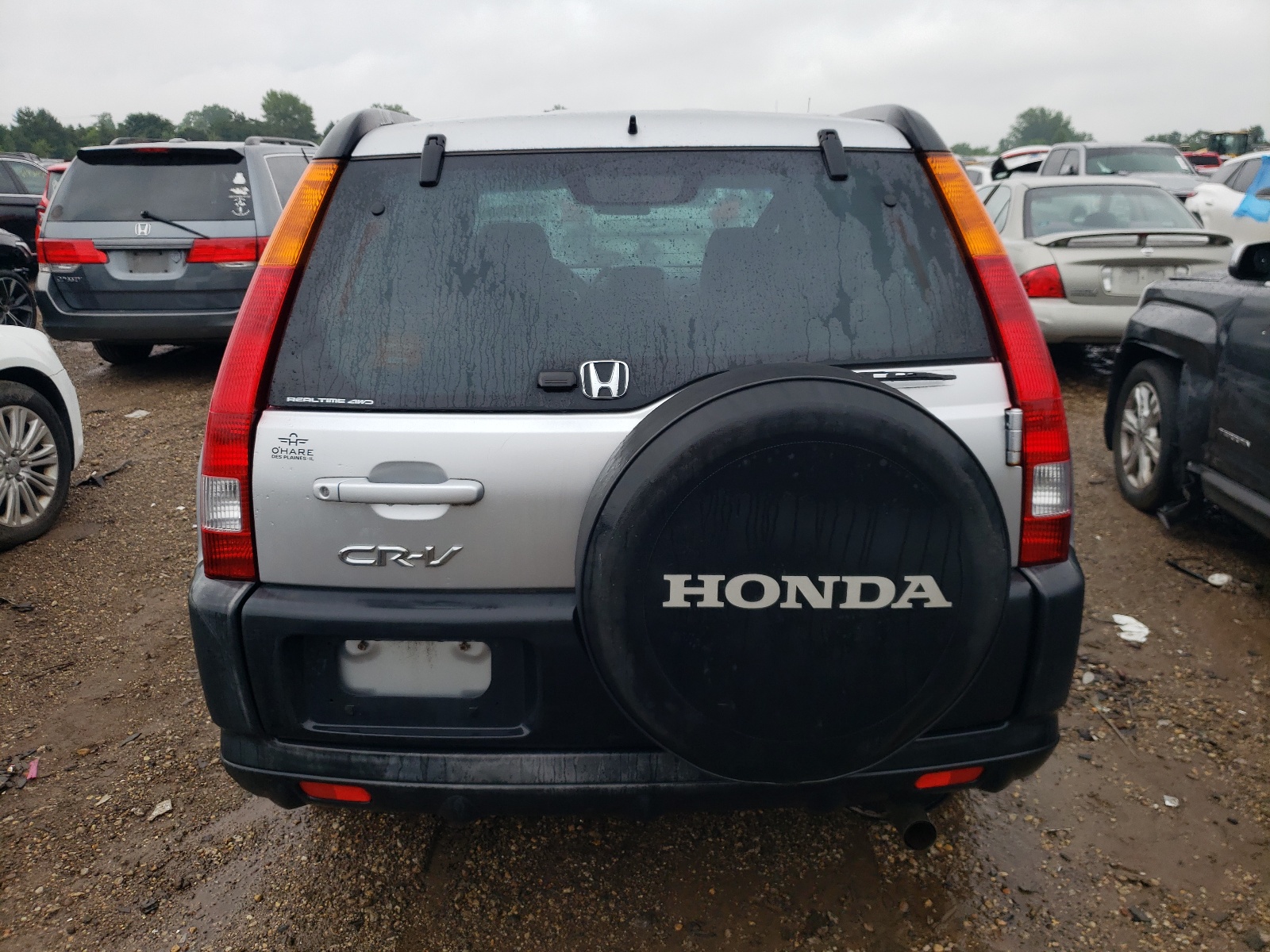 JHLRD78844C058408 2004 Honda Cr-V Ex
