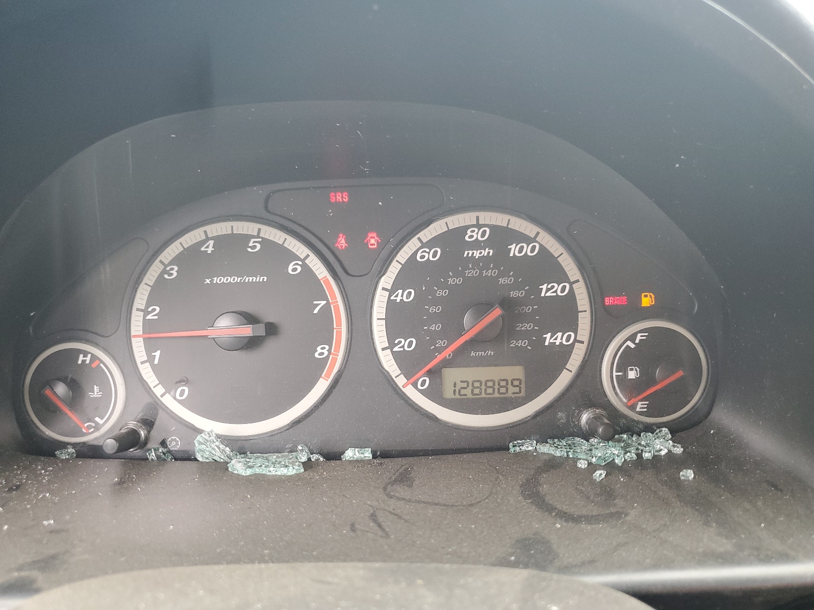 JHLRD77534C009658 2004 Honda Cr-V Lx