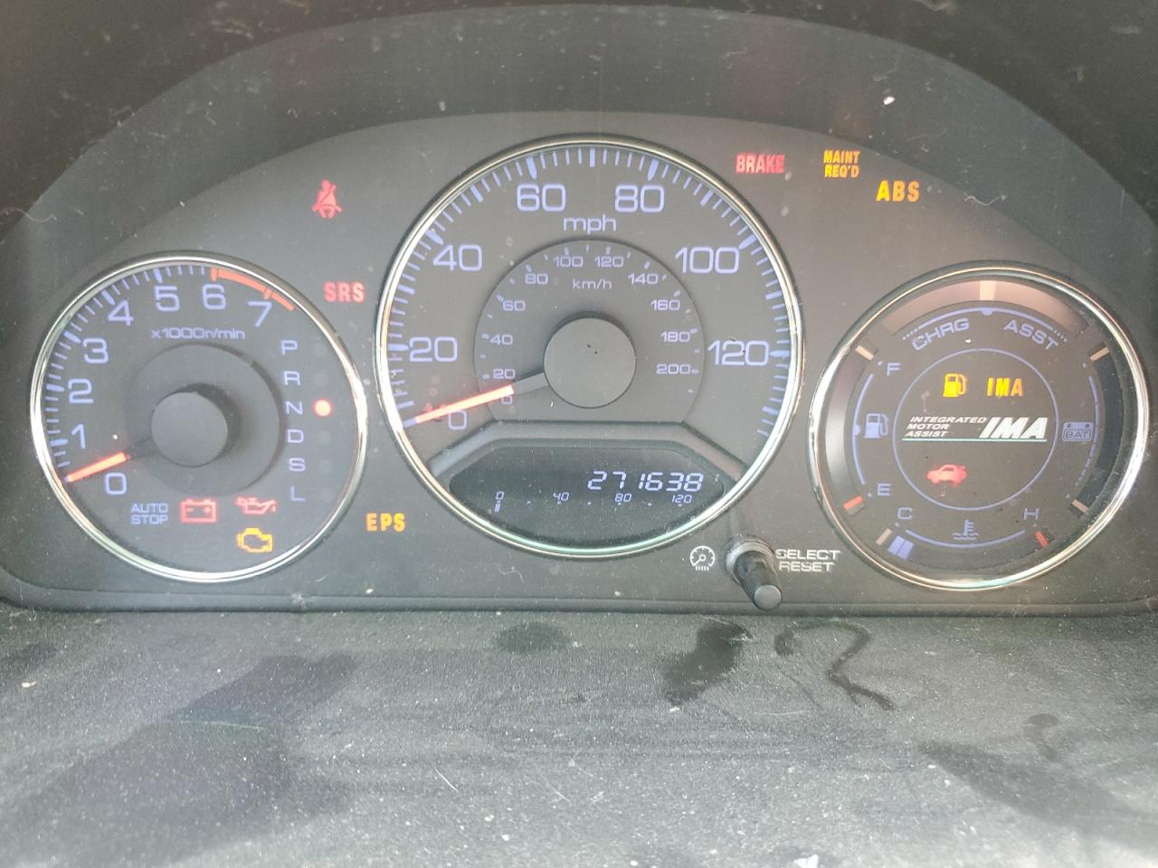 2003 Honda Civic Hybrid VIN: JHMES96633S001313 Lot: 63506924