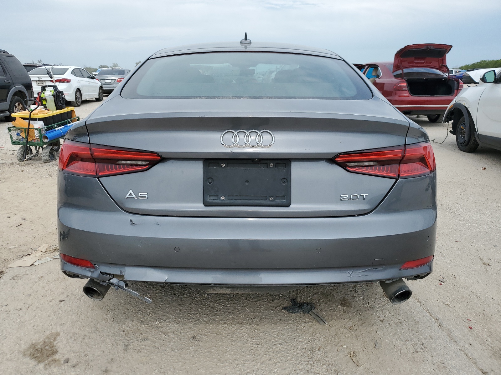 2018 Audi A5 Premium Plus S-Line vin: WAUENCF57JA004101