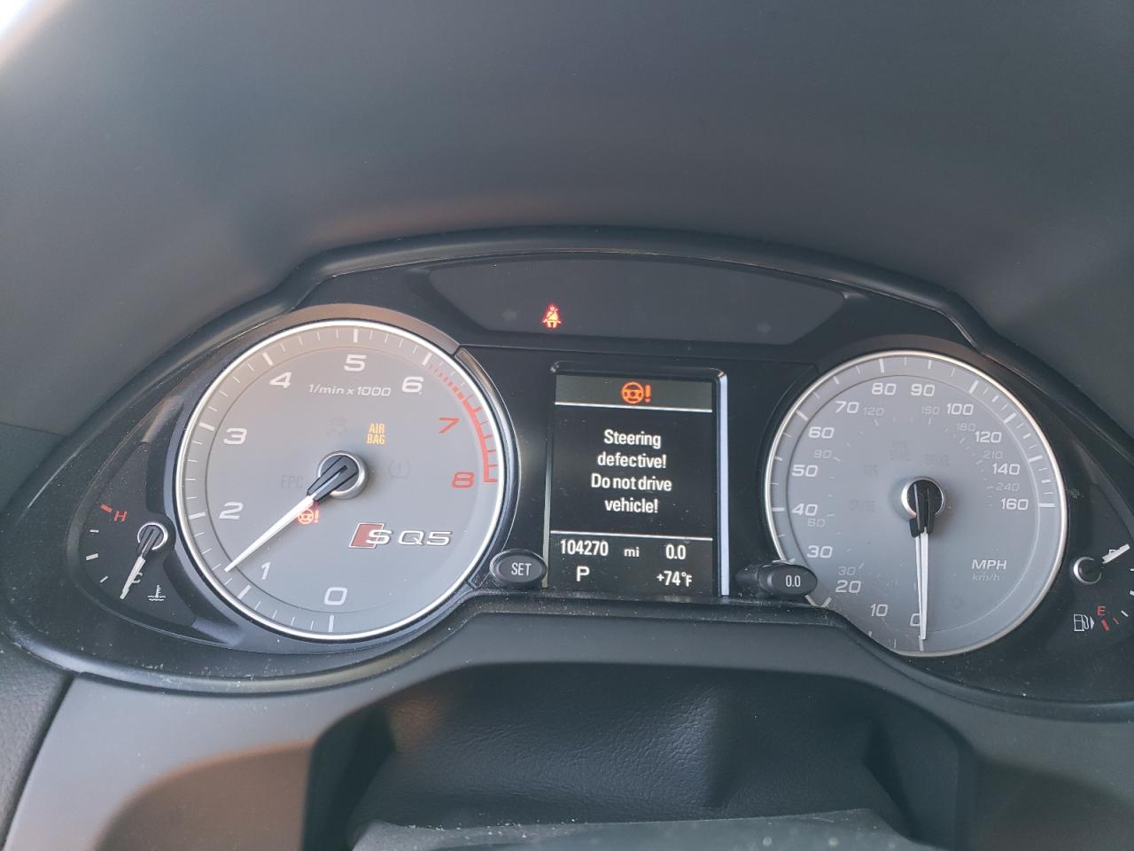 2016 Audi Sq5 Premium Plus VIN: WA1CCAFP2GA063534 Lot: 65395714