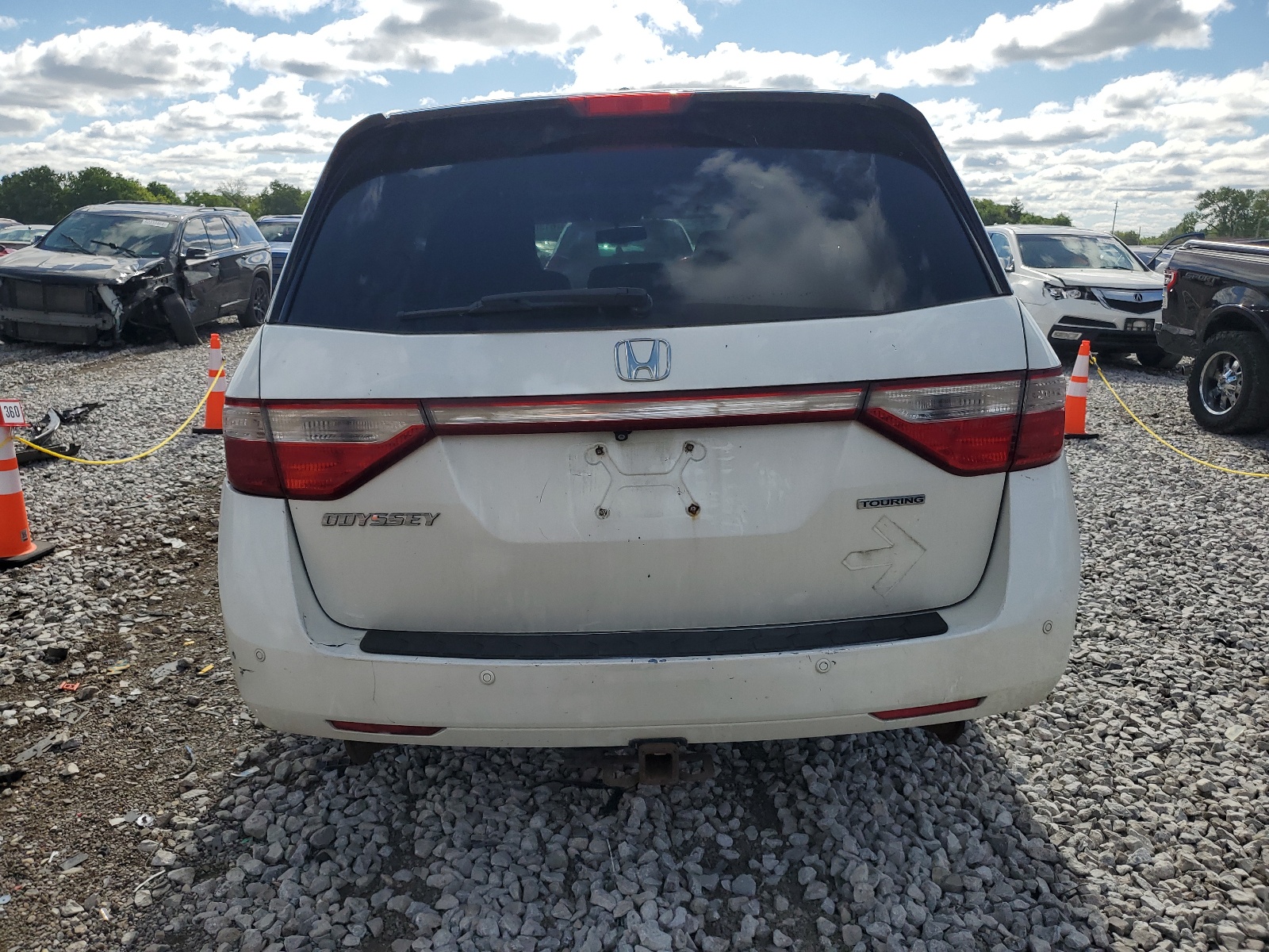 5FNRL5H99CB062288 2012 Honda Odyssey Touring