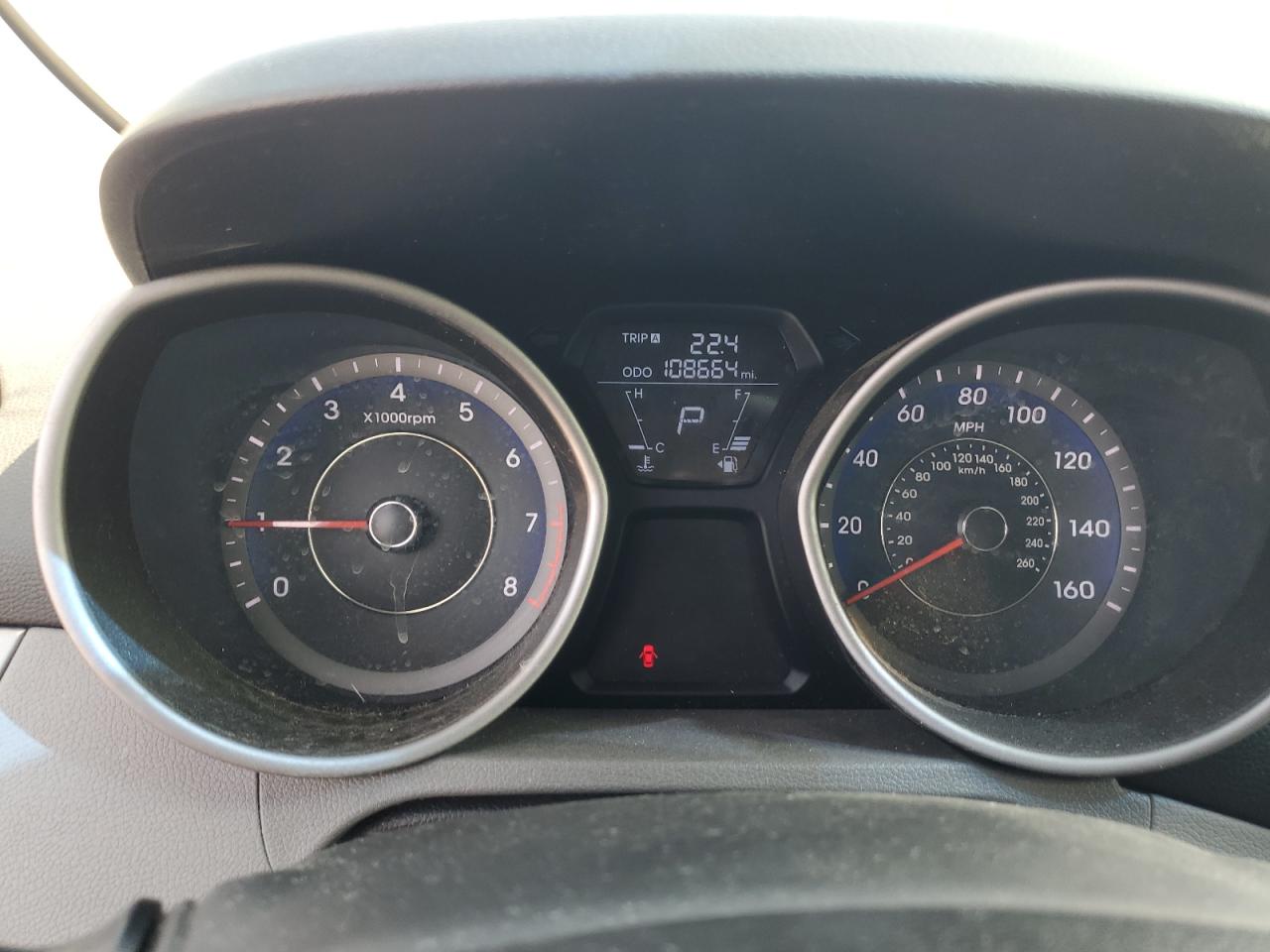 2012 Hyundai Elantra Gls VIN: KMHDH4AE8CU377048 Lot: 62071264