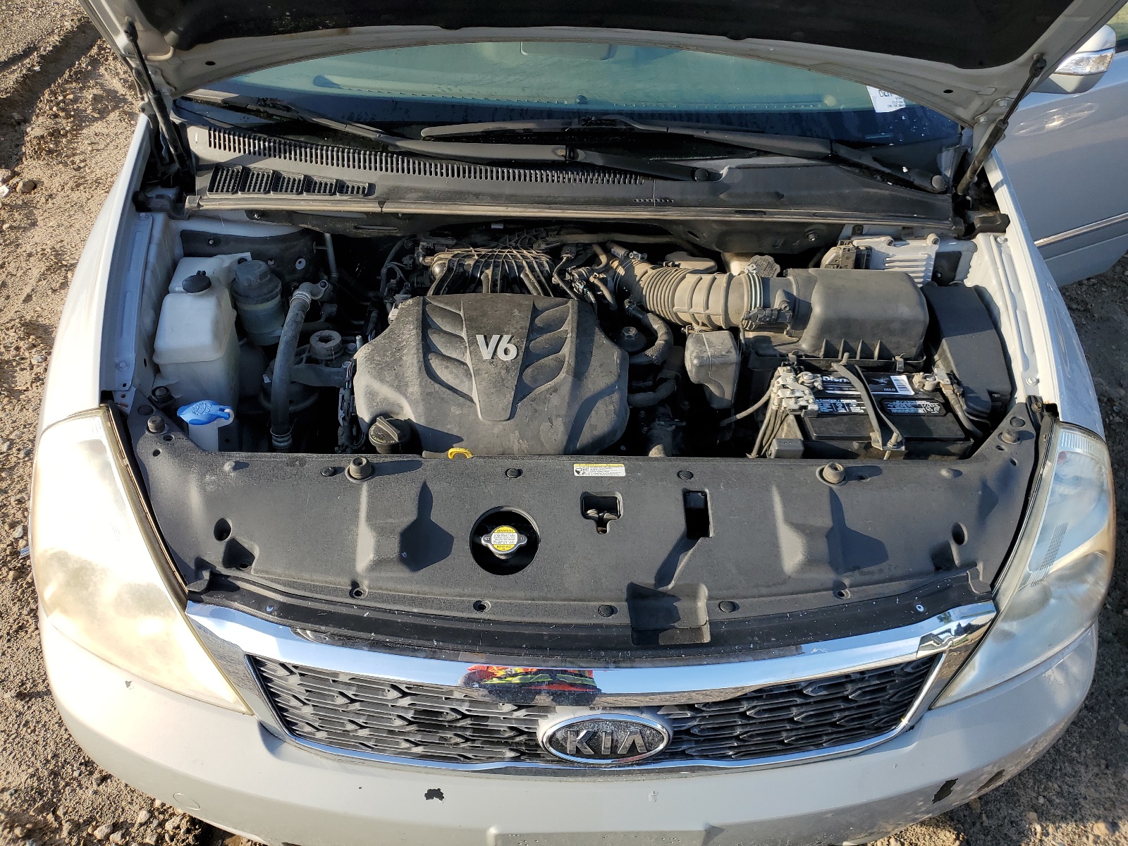 2012 Kia Sedona Ex vin: KNDMH4C79C6483628