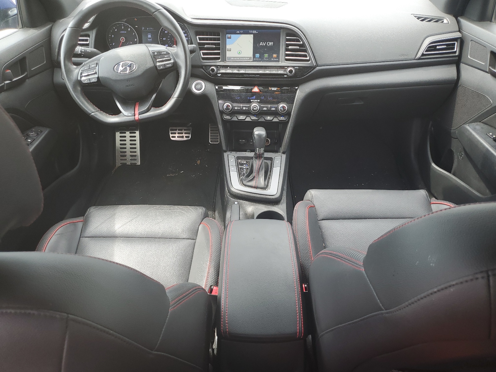 KMHD04LB9KU842610 2019 Hyundai Elantra Sport