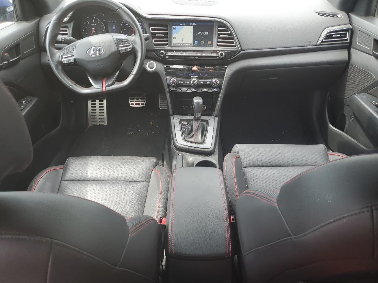 2019 Hyundai Elantra Sport VIN: KMHD04LB9KU842610 Lot: 62642344