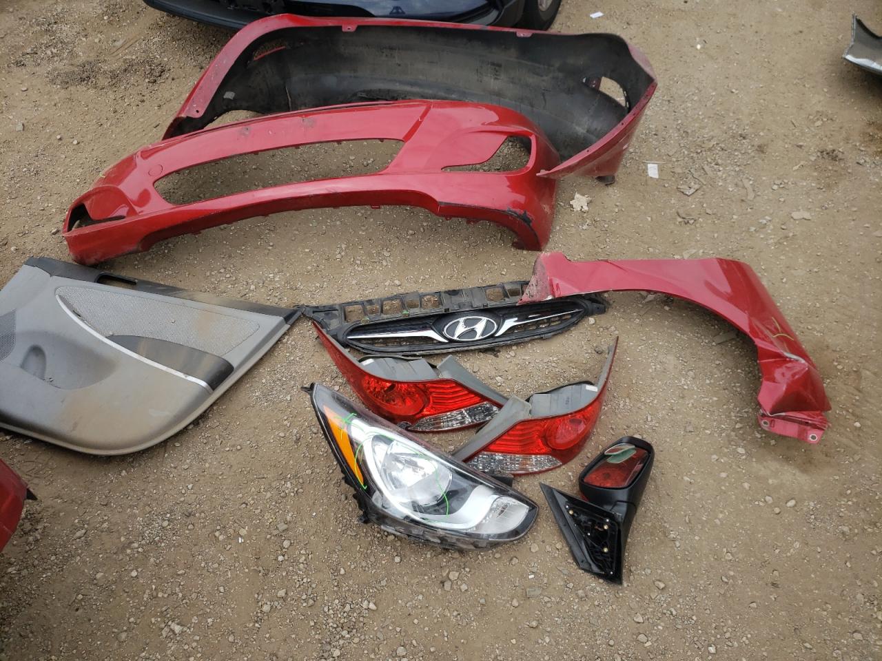 2014 Hyundai Accent Gls VIN: KMHCT4AE8EU619527 Lot: 62310584