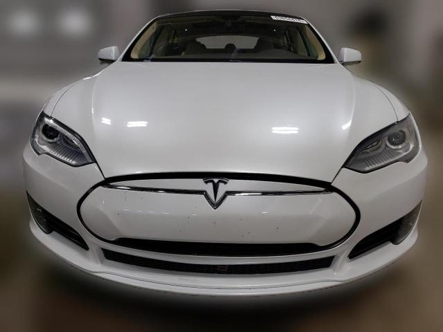 Хетчбеки TESLA MODEL S 2014 Білий