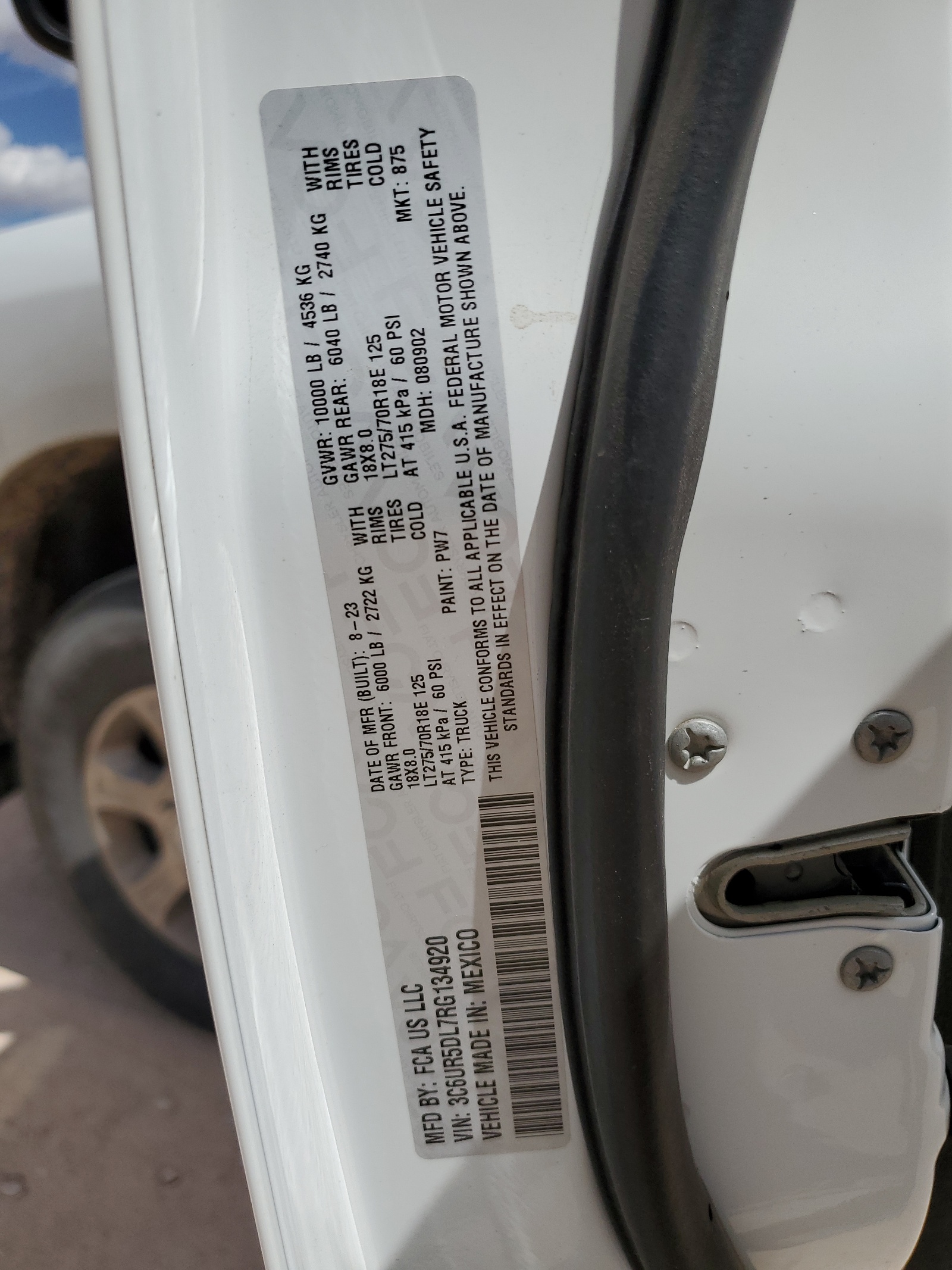 3C6UR5DL7RG134920 2024 Ram 2500 Big Horn