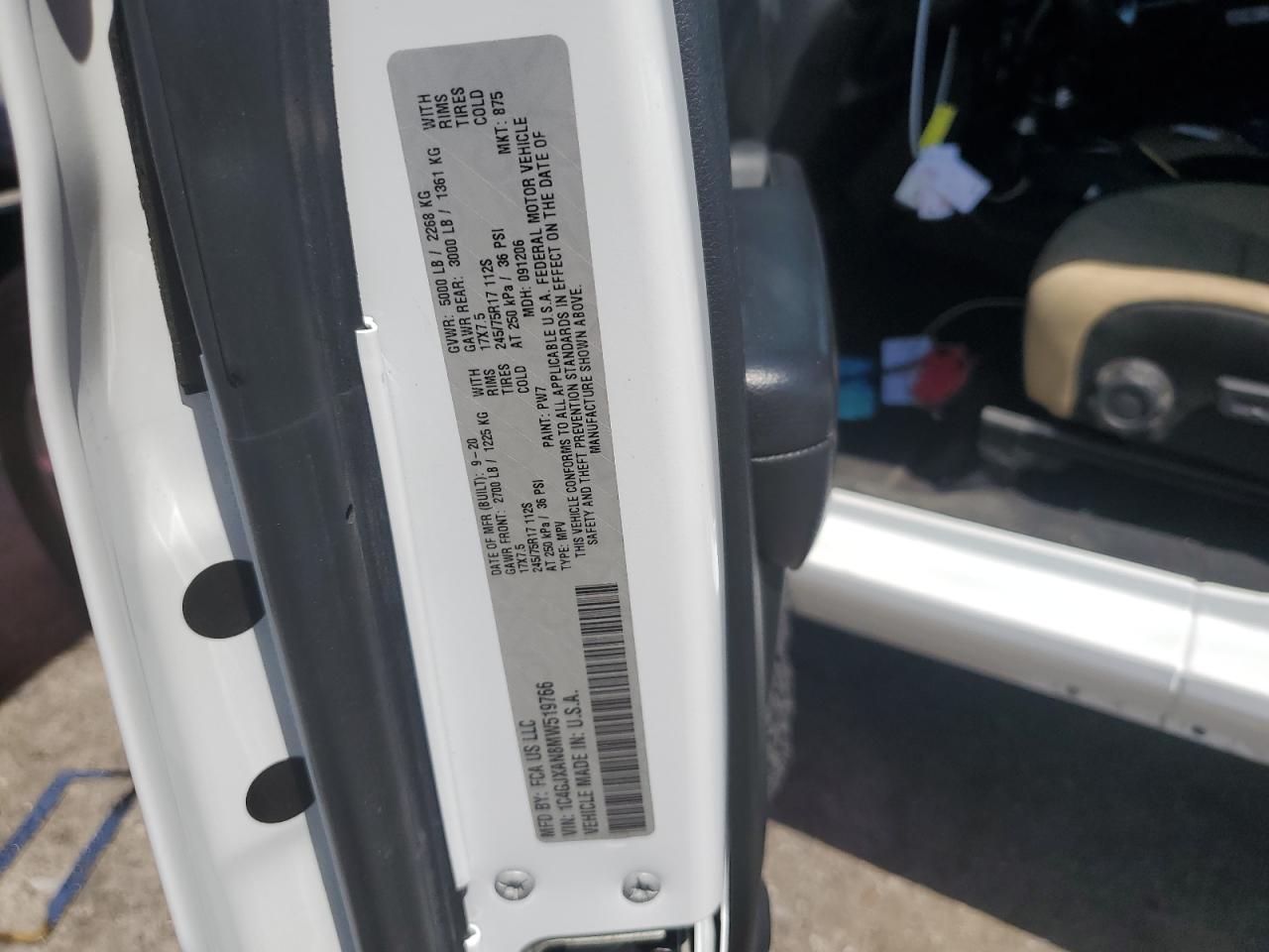 2021 Jeep Wrangler Sport VIN: 1C4GJXAN8MW519766 Lot: 64444404