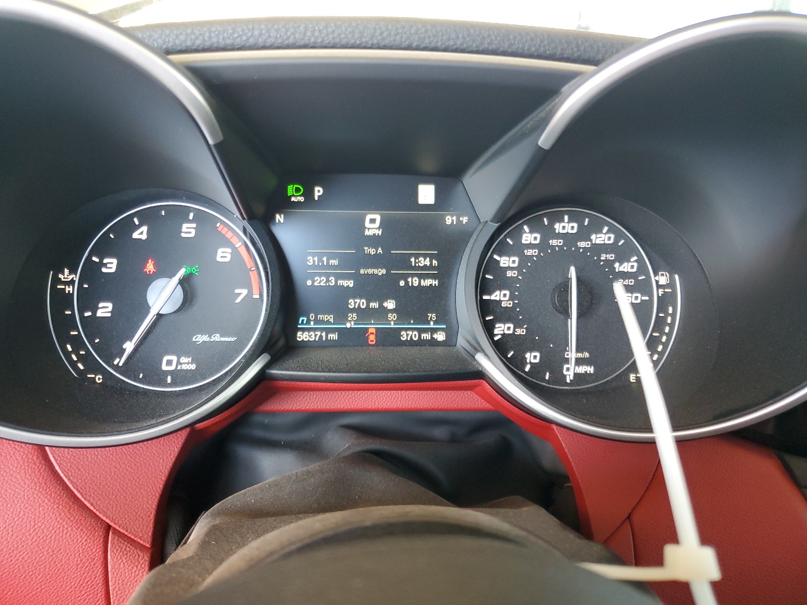 ZARFAMBN1M7640180 2021 Alfa Romeo Giulia Ti