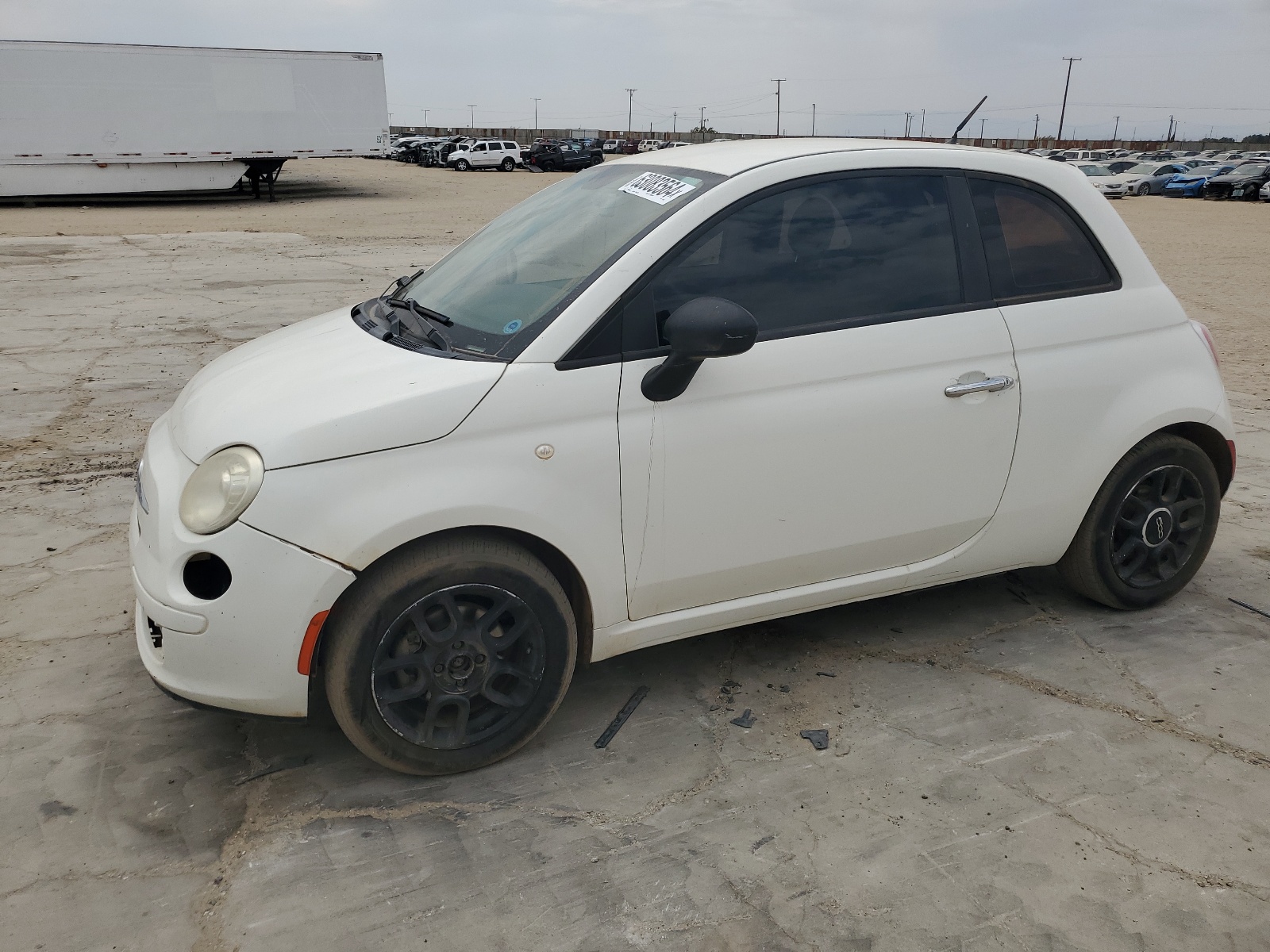 2012 Fiat 500 Pop vin: 3C3CFFARXCT112506