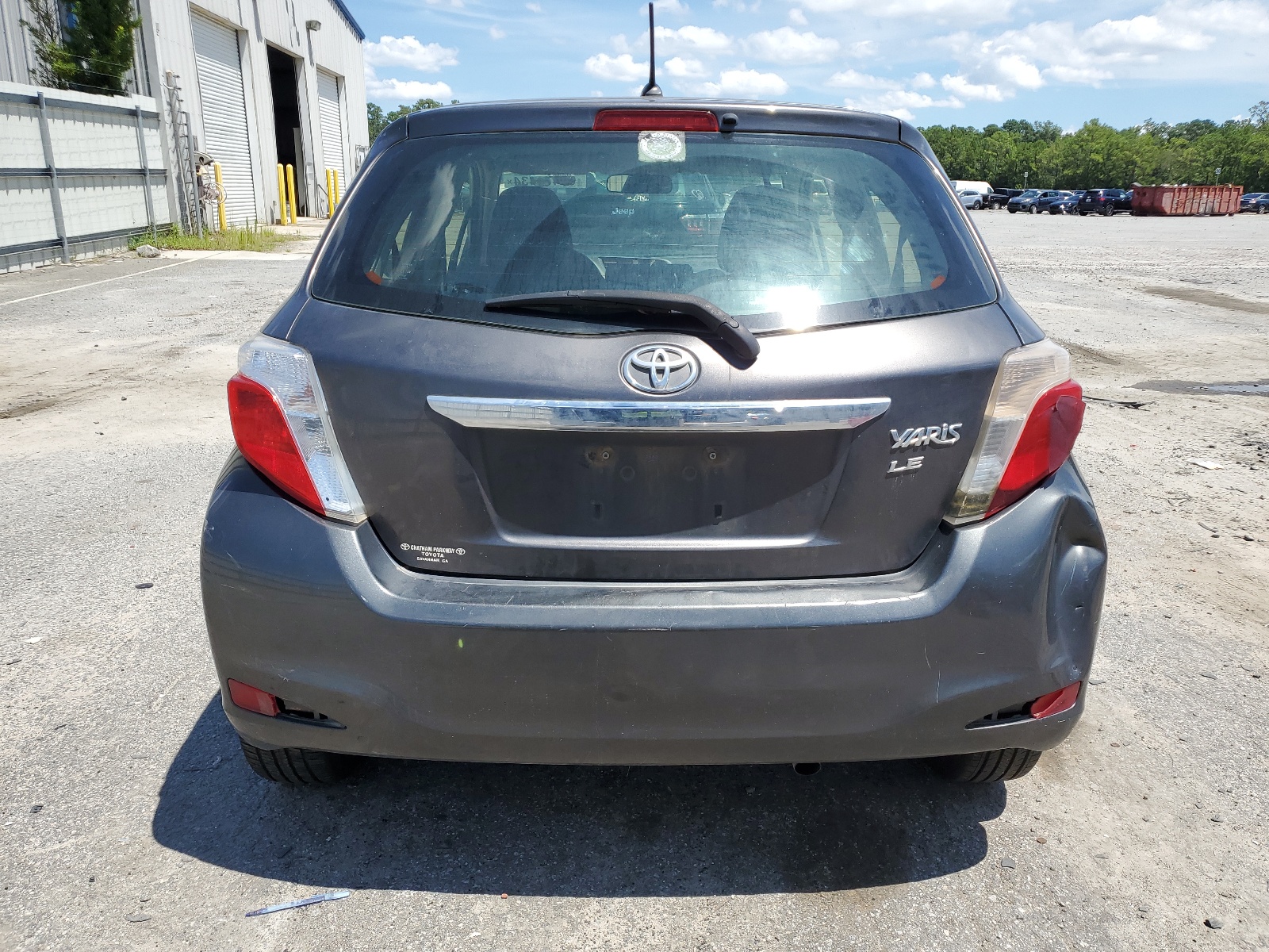 JTDKTUD3XCD521865 2012 Toyota Yaris