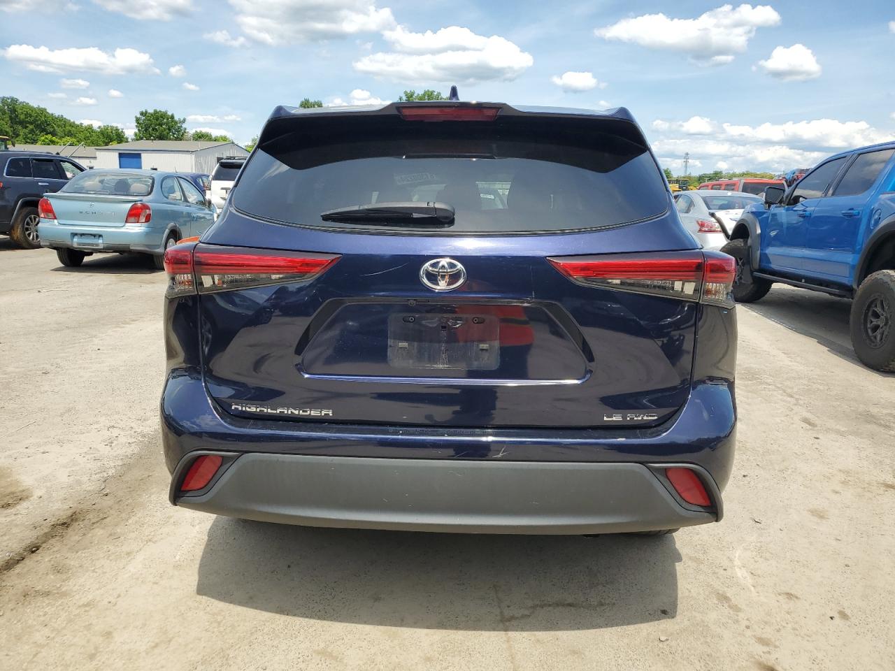 2020 Toyota Highlander L VIN: 5TDBZRBH4LS507863 Lot: 61300224