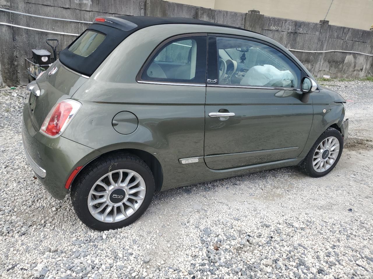 2012 Fiat 500 Lounge VIN: 3C3CFFER7CT118824 Lot: 63070434