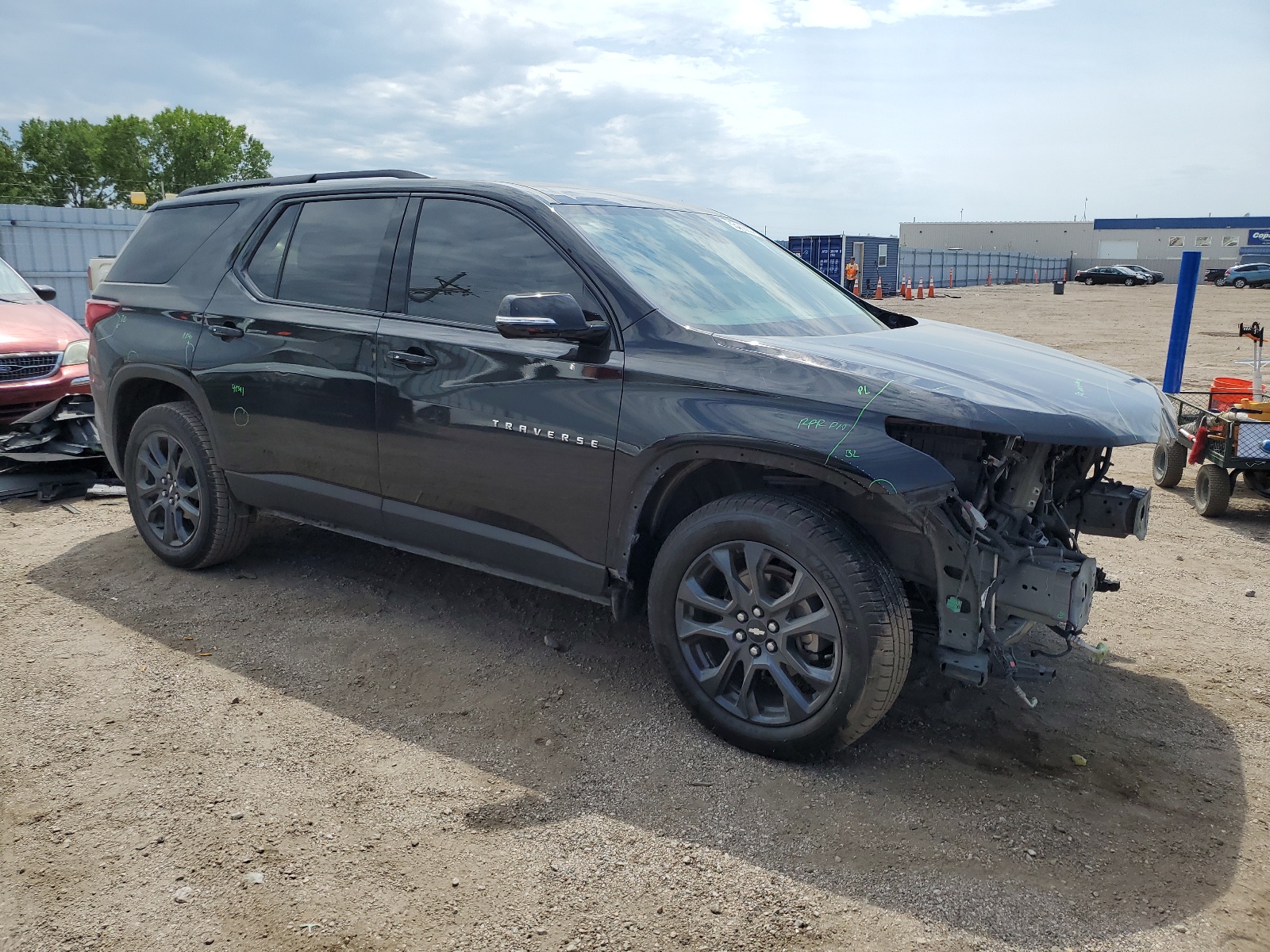 1GNEVJKW3KJ295517 2019 Chevrolet Traverse High Country