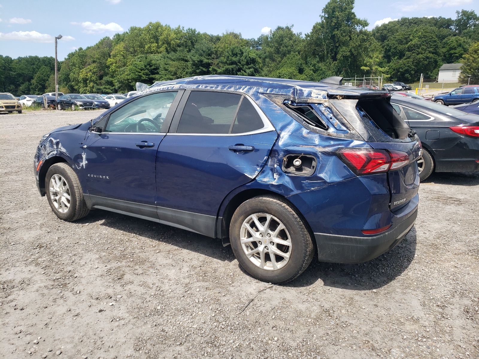 2022 Chevrolet Equinox Lt vin: 3GNAXKEV8NL142873