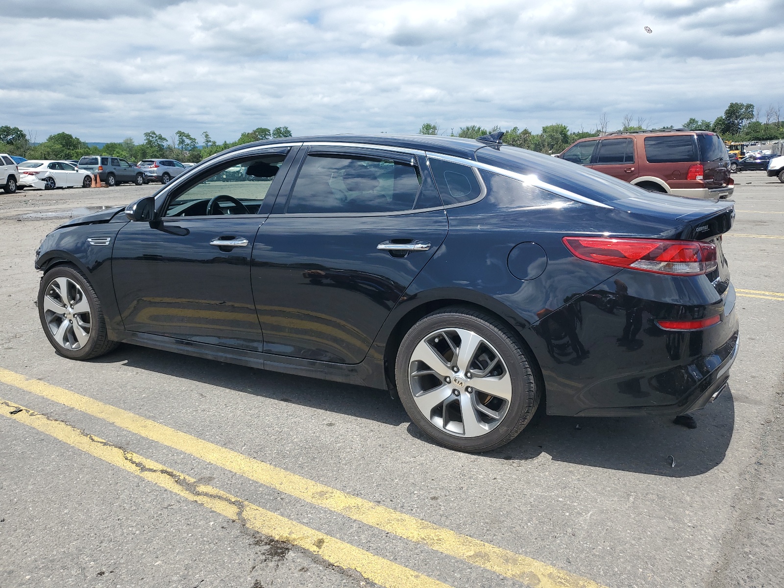 5XXGT4L34KG323889 2019 Kia Optima Lx