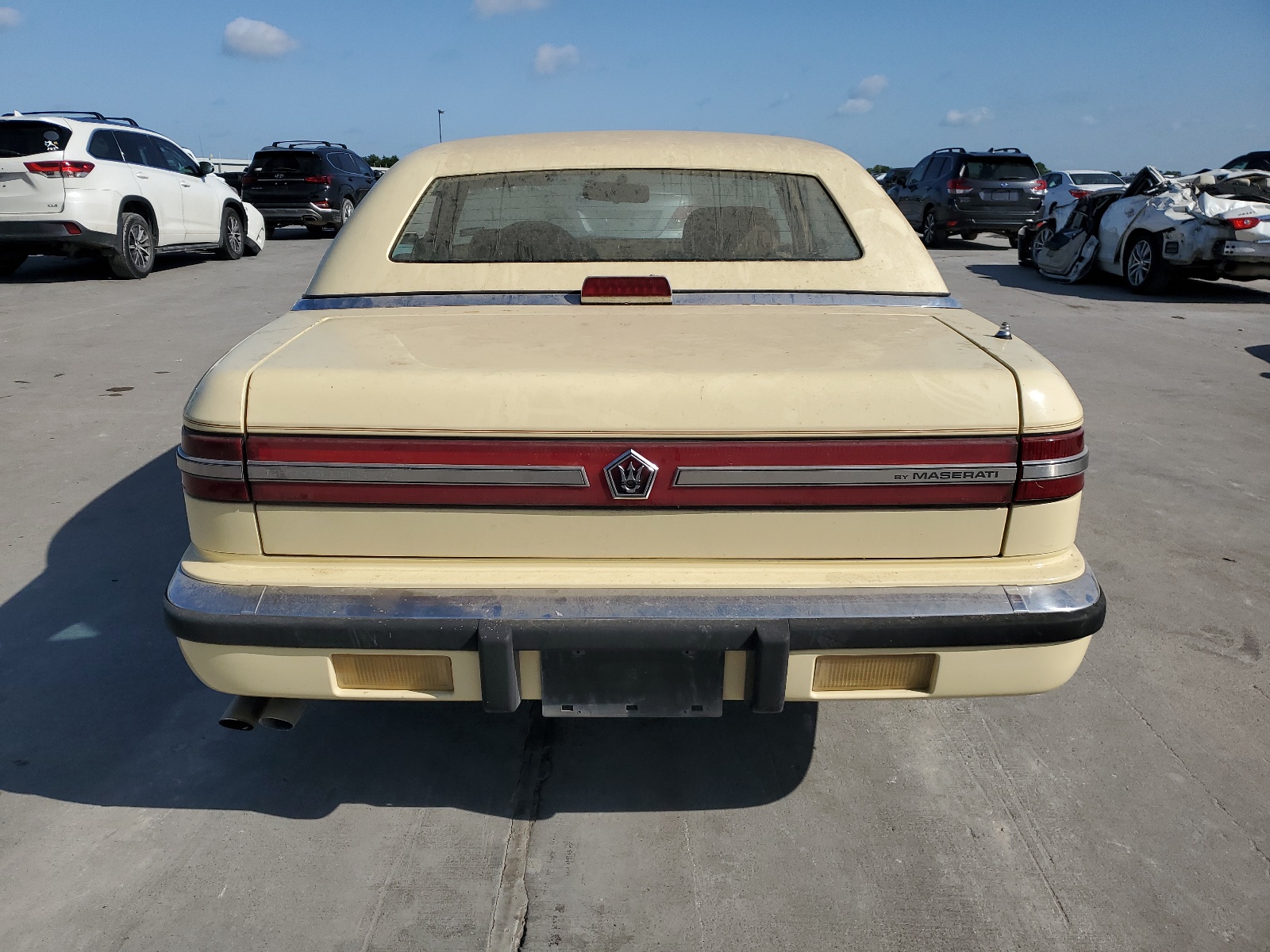 ZC2FP1103KB203394 1989 Chrysler Tc By Maserati