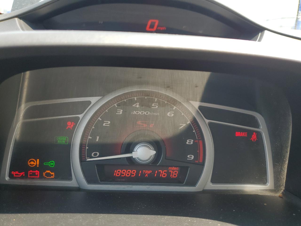 2007 Honda Civic Si VIN: 2HGFG21527H705398 Lot: 65475124