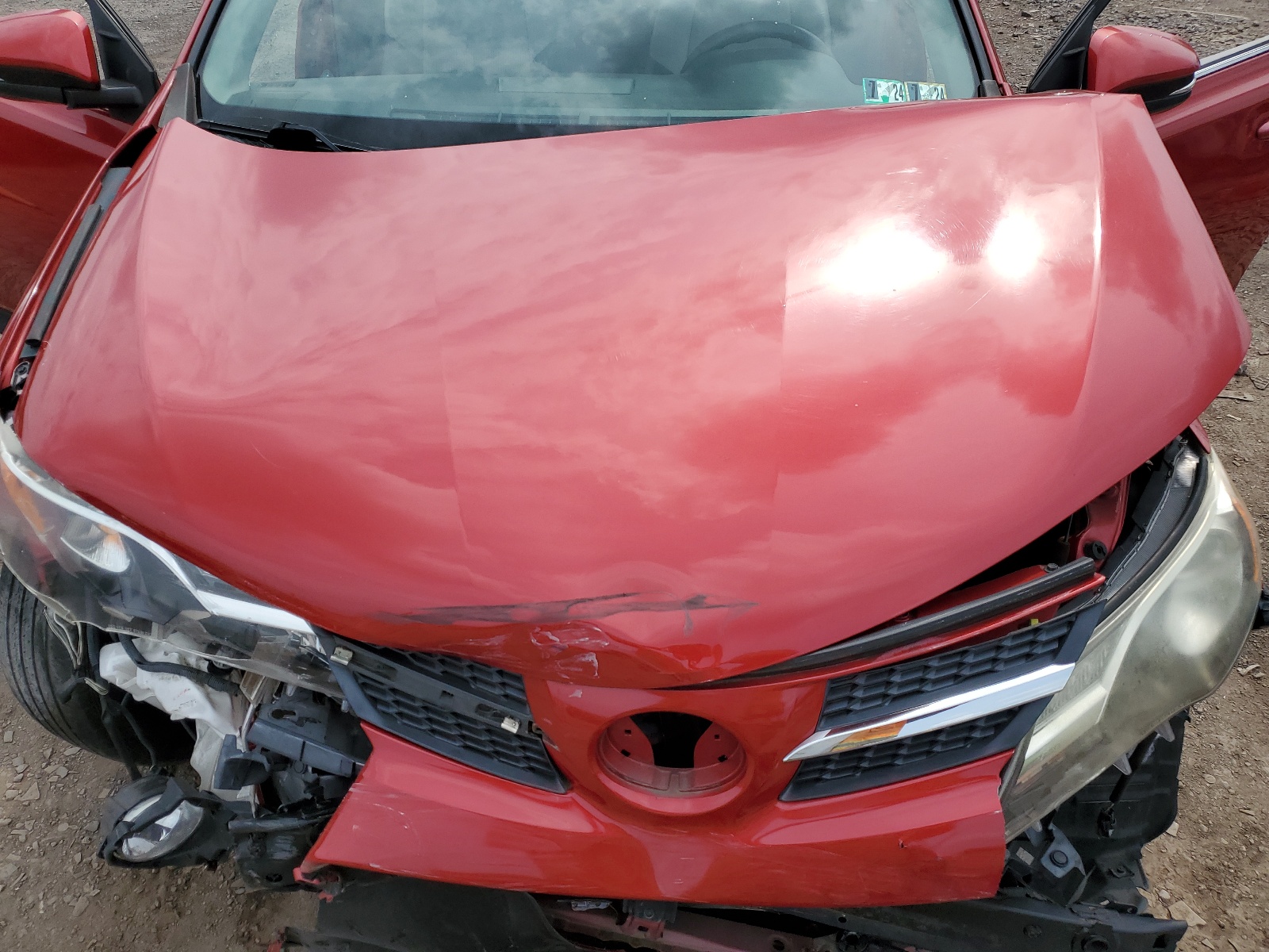 2T3WFREV7DW072123 2013 Toyota Rav4 Xle