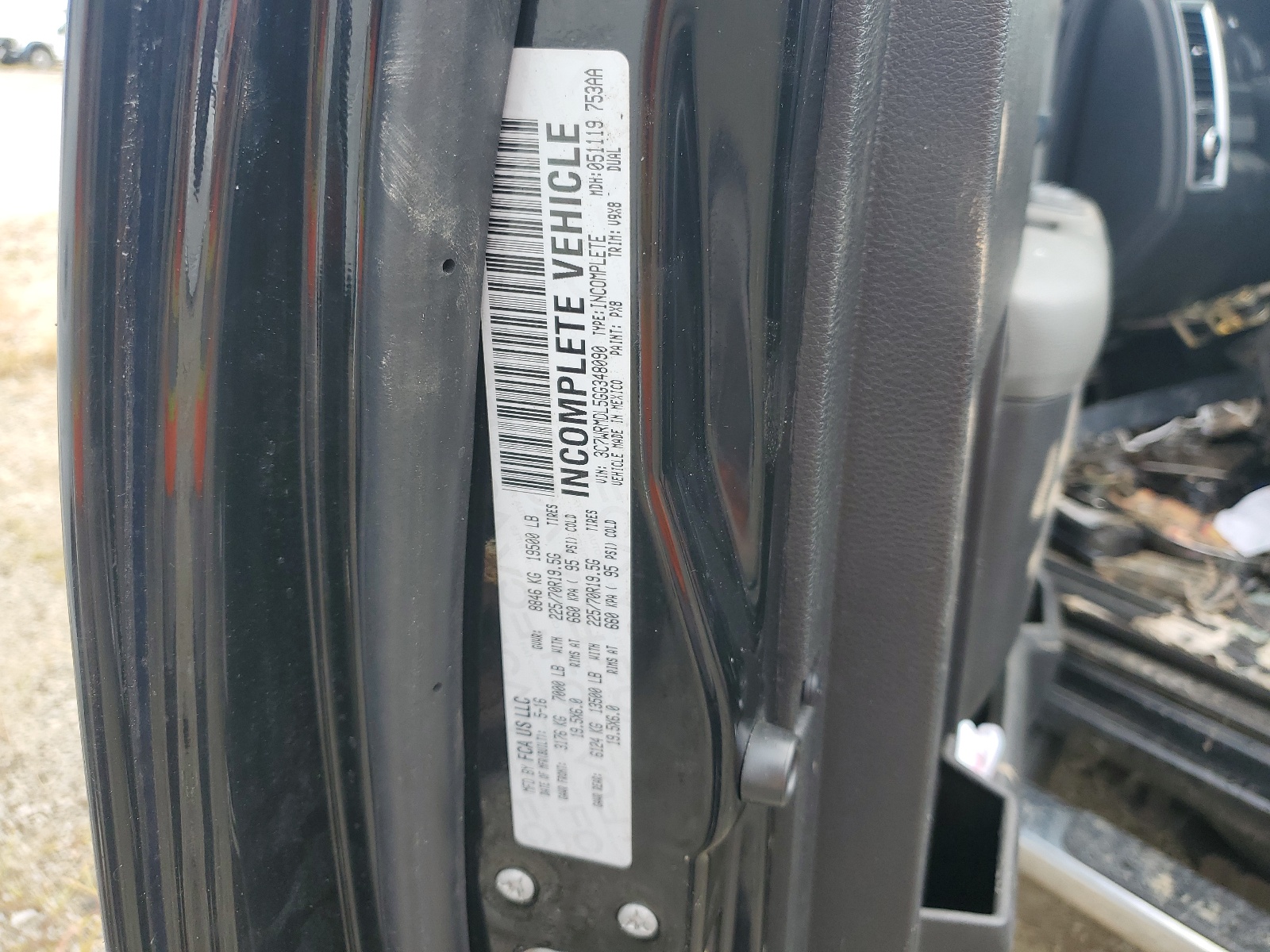 3C7WRMDL5GG348090 2016 Ram 5500