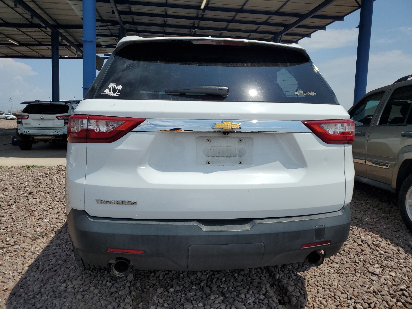 1GNERFKW3KJ158451 2019 Chevrolet Traverse Ls