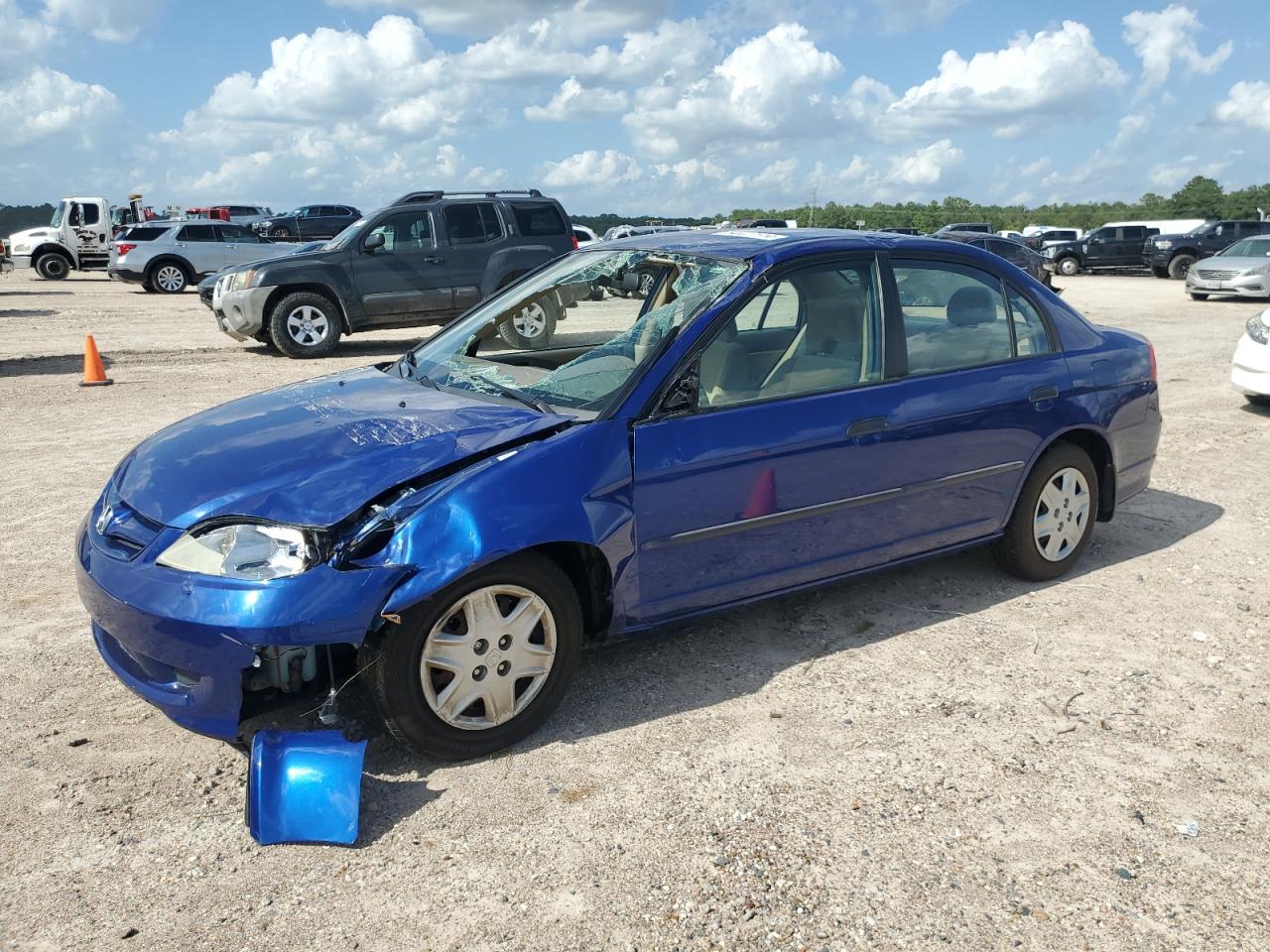 2004 Honda Civic Dx VIN: 1HGES16474L005850 Lot: 64427514